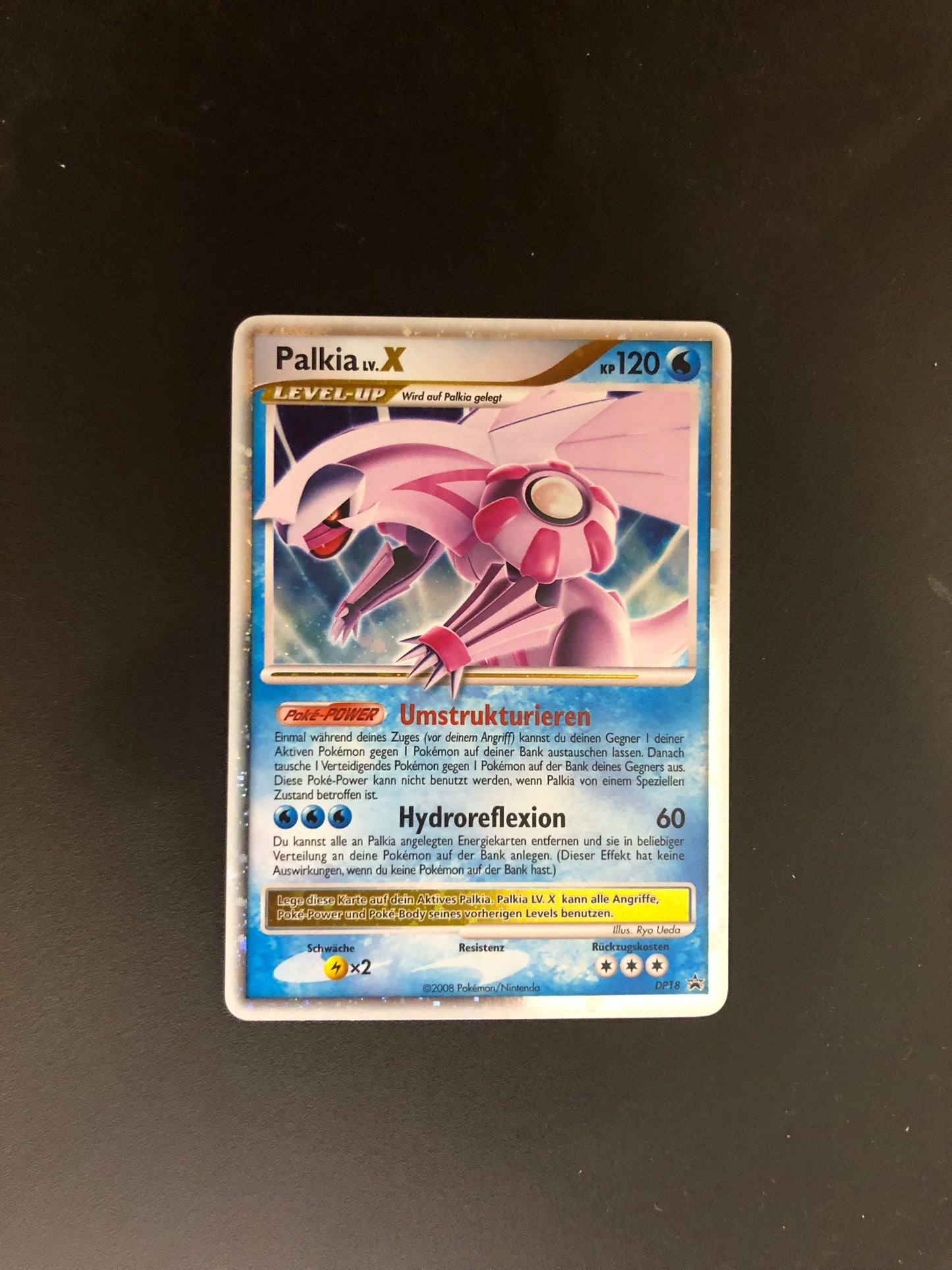 Pokemon Karte Promo Lv.X Palkia DP18 Deutsch