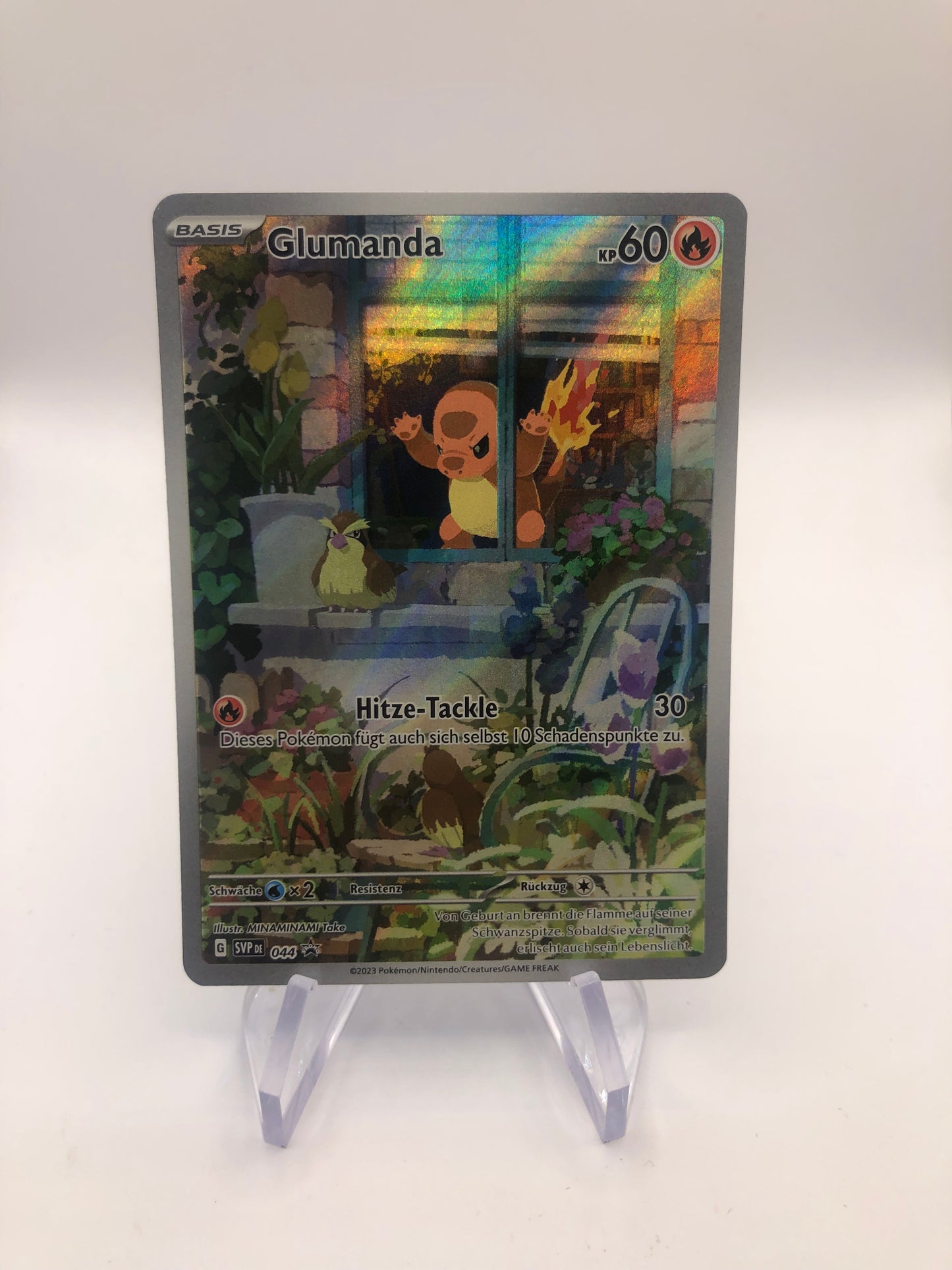 Pokemon Karte Art-Rare Promo Glumanda 44 Deutsch