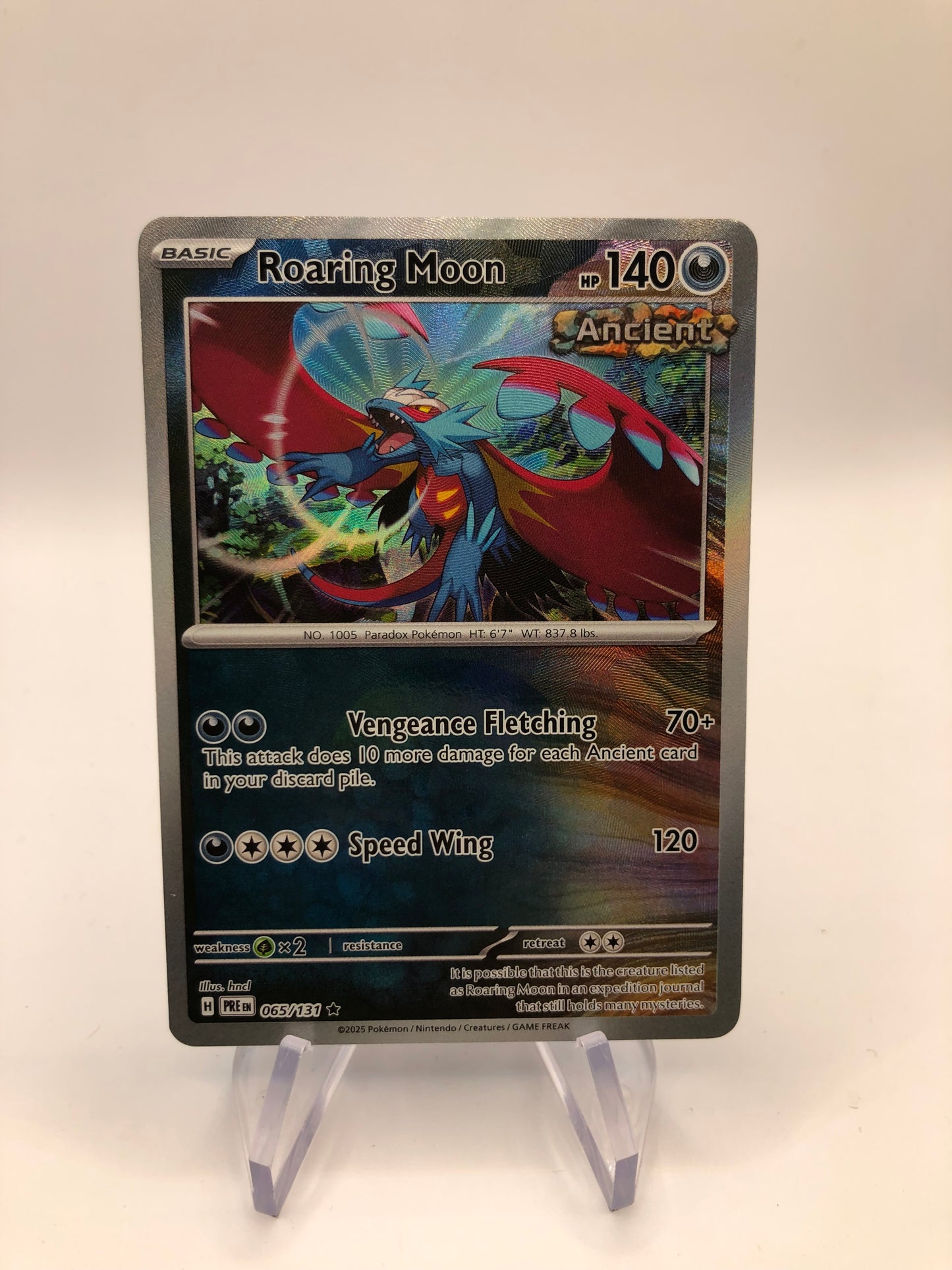 Pokemon Karte Revers Donnersichel 65/131 Englisch