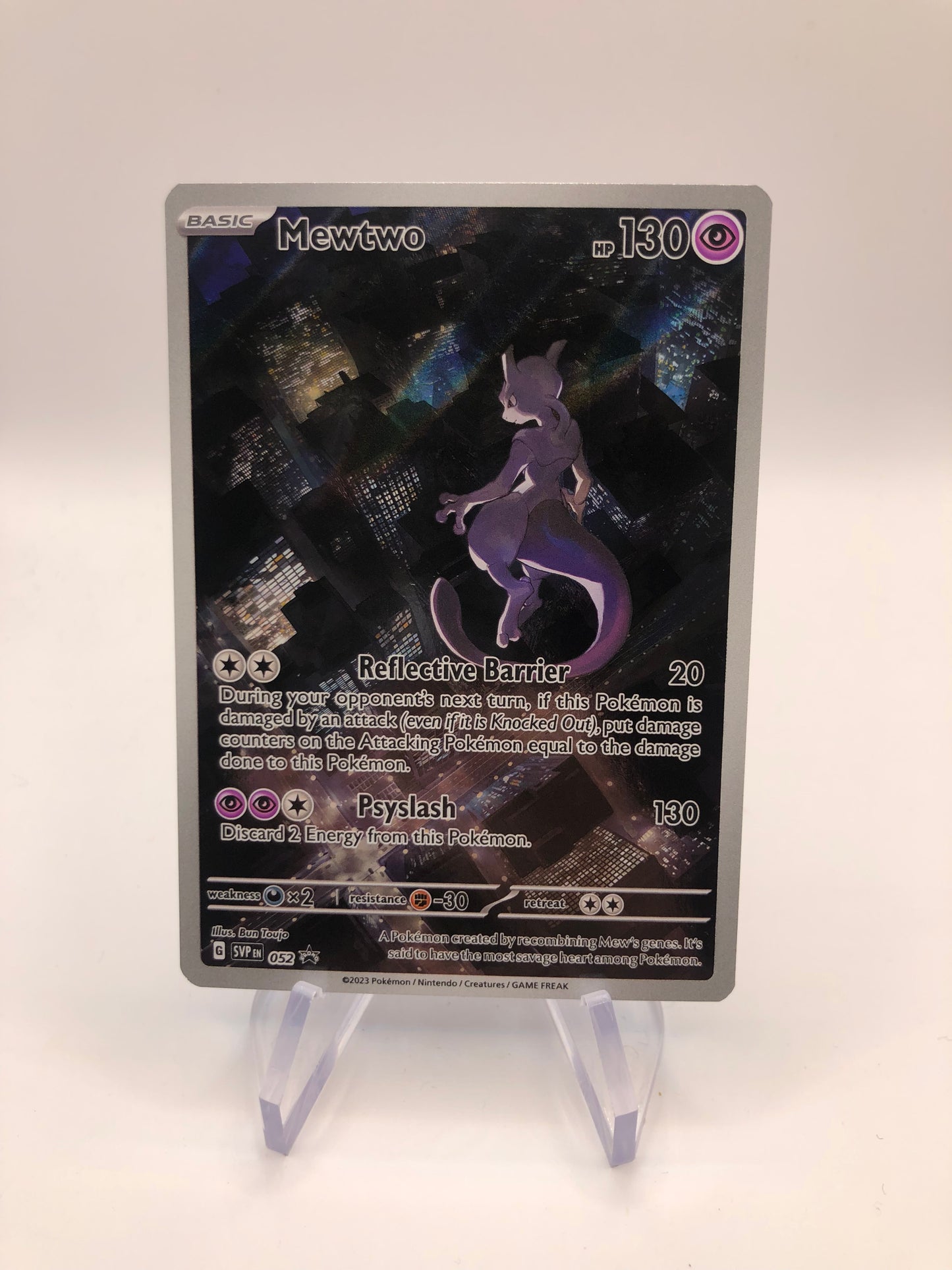 Pokemon Karte Art-Rare Promo Mewto 52 Englisch
