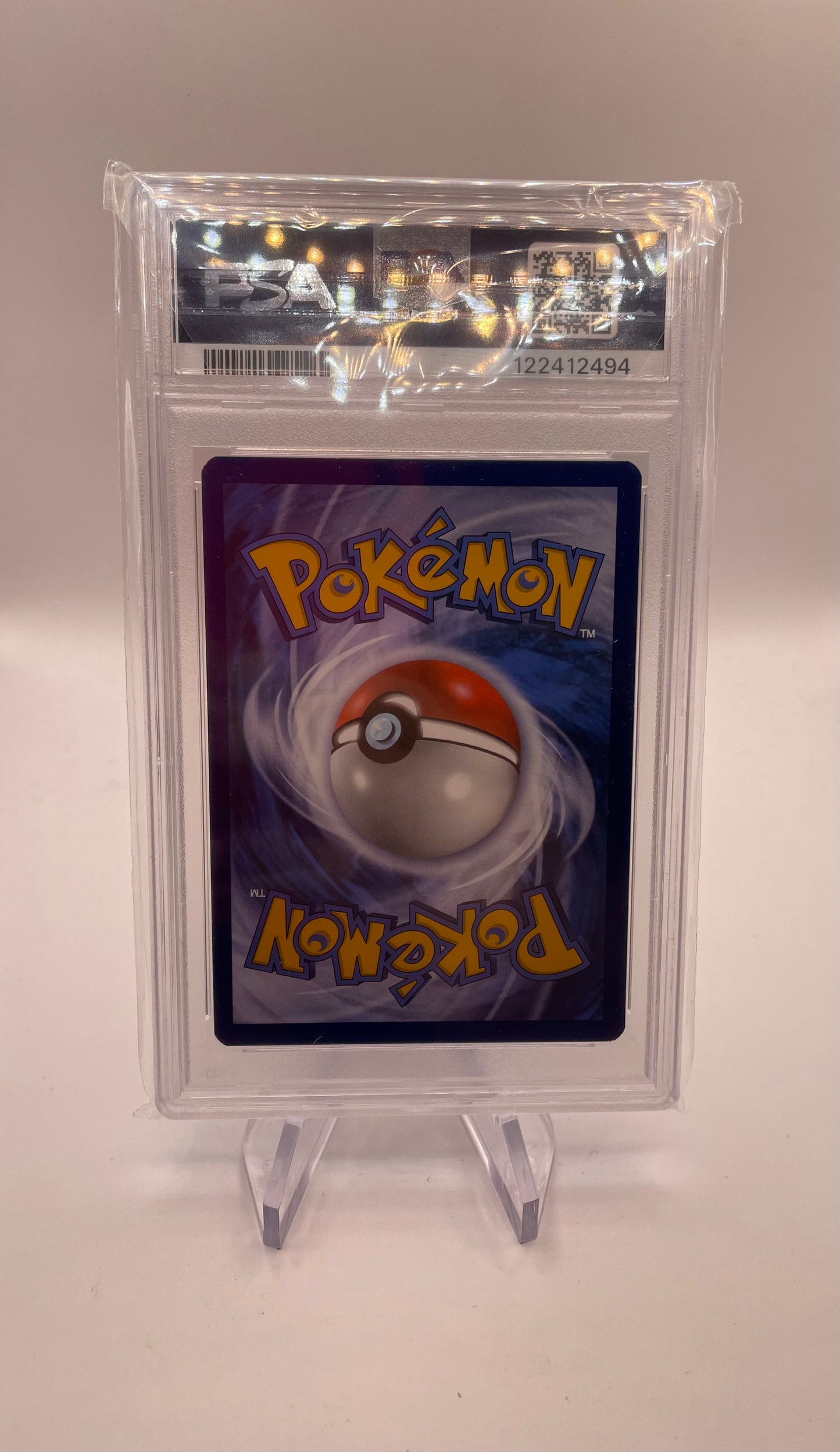 Pokemon Karte PSA 9 Trainer Prof Eichs Vorbereitung 233/236 Deutsch