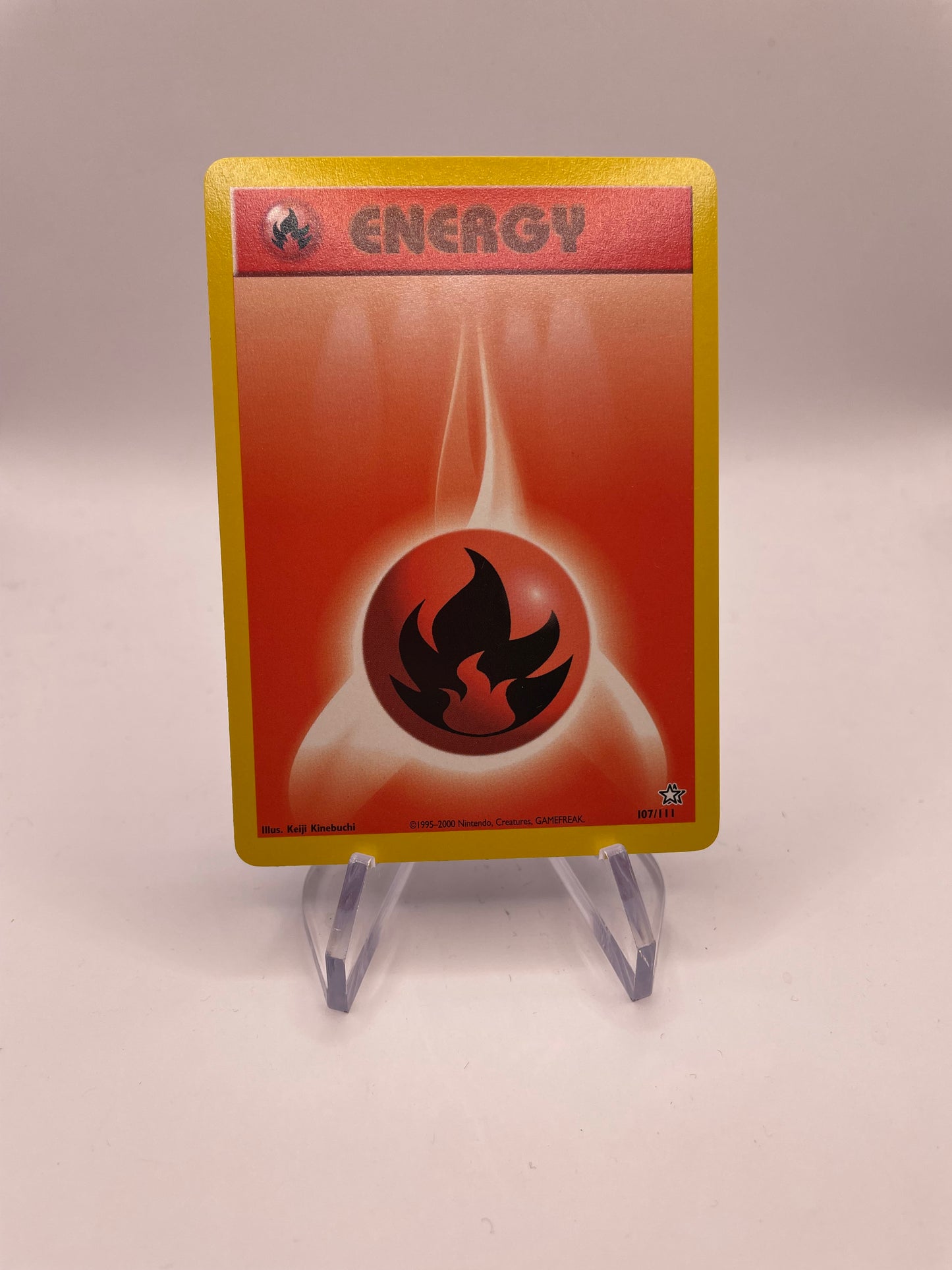 Pokemon Karte Neo Genesis Energy 107/111Englisch