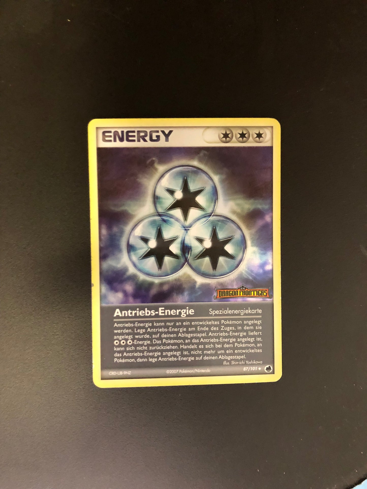 Pokemon Karte Stamp Antreibs-Energie 87/101 Deutsch