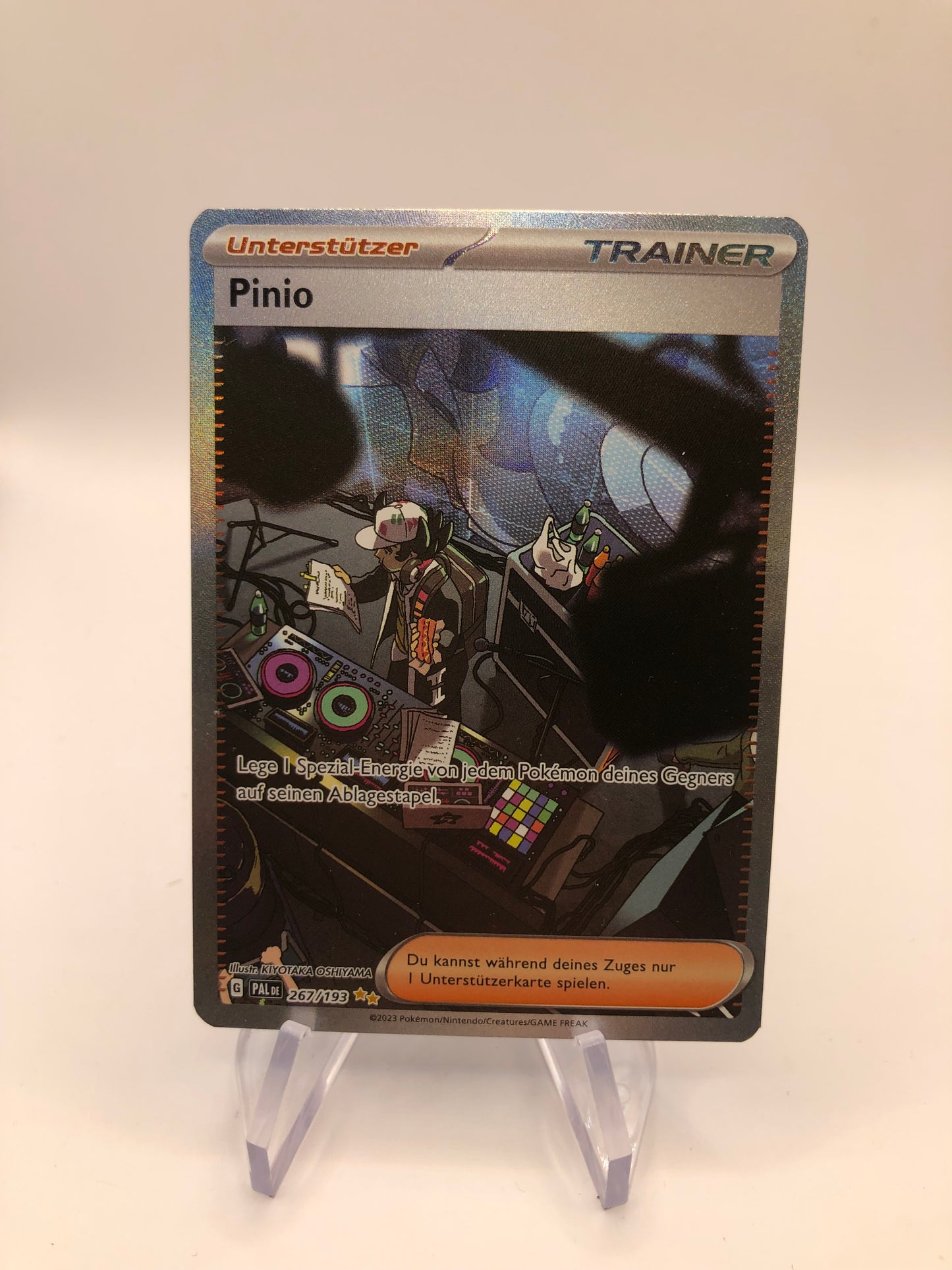 Pokemon Karte Trainer Pinio 267/193 Deutsch