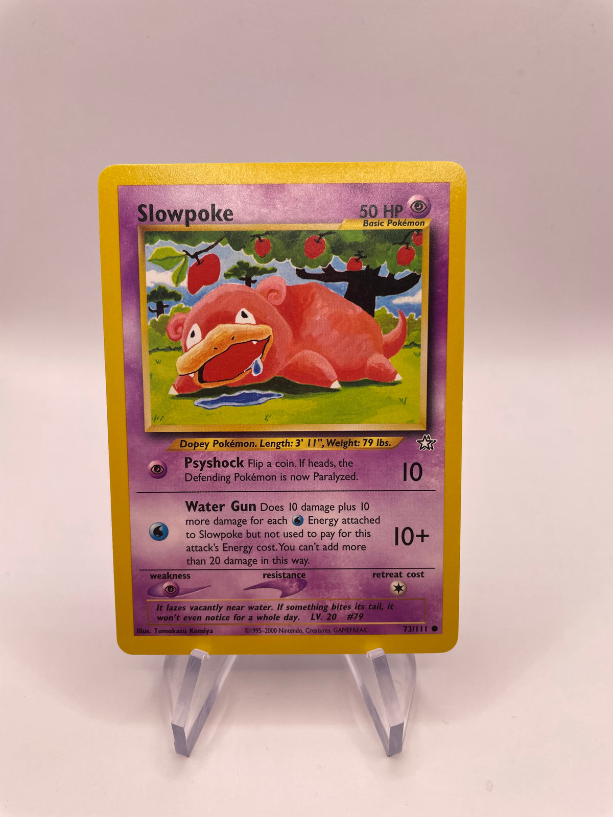 Pokemon Karte Flegmon Neo Genesis 73/111 Englisch