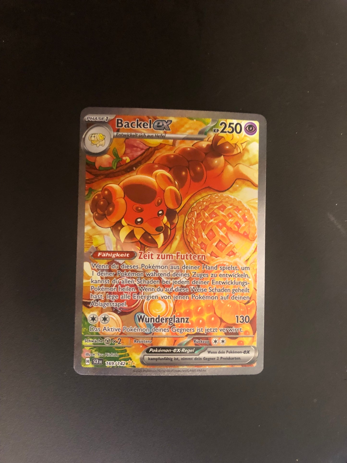 Pokemon Karte Ex Alt Art Backel 169/142 Deutsch