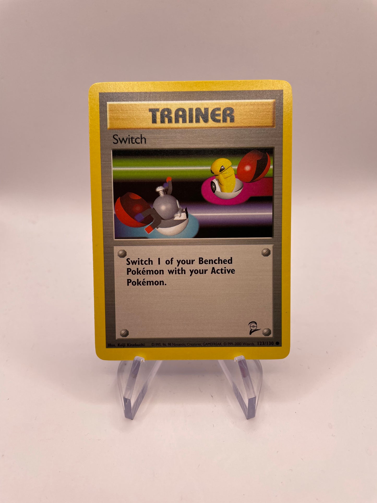 Pokemon Karte Base Set 2 Trainer Switch 123/130 Englisch