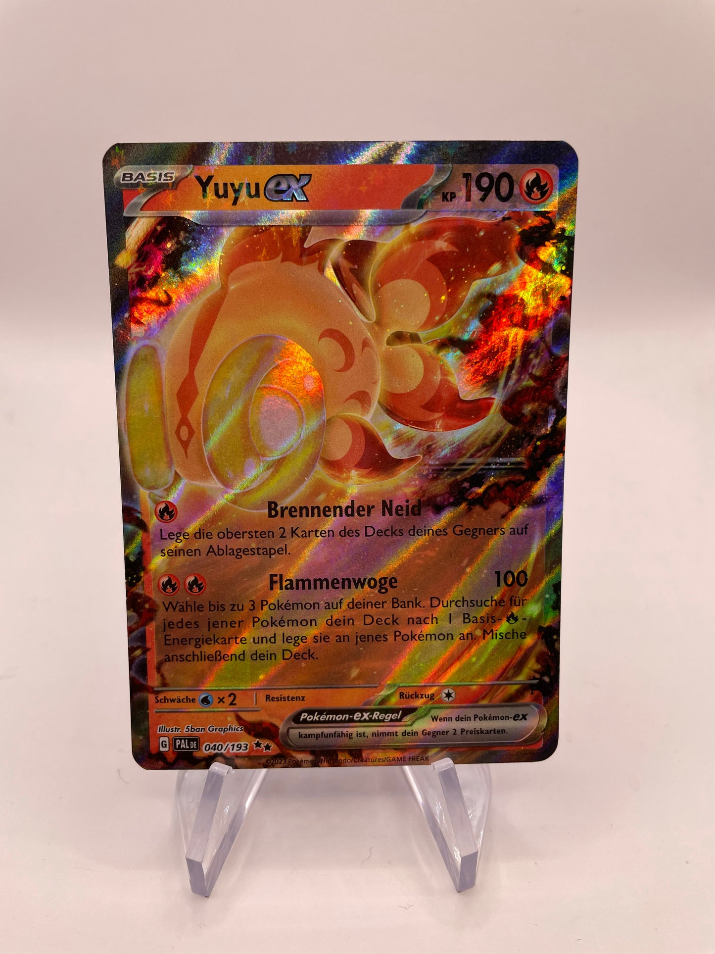 Pokemon Karte Ex Yuyu 40/193 Deutsch