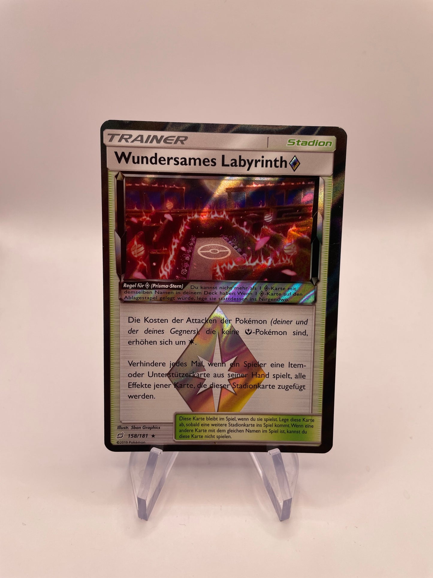 Pokémon Karte Trainer Wundersames Labyrinth 158/181 Deutsch