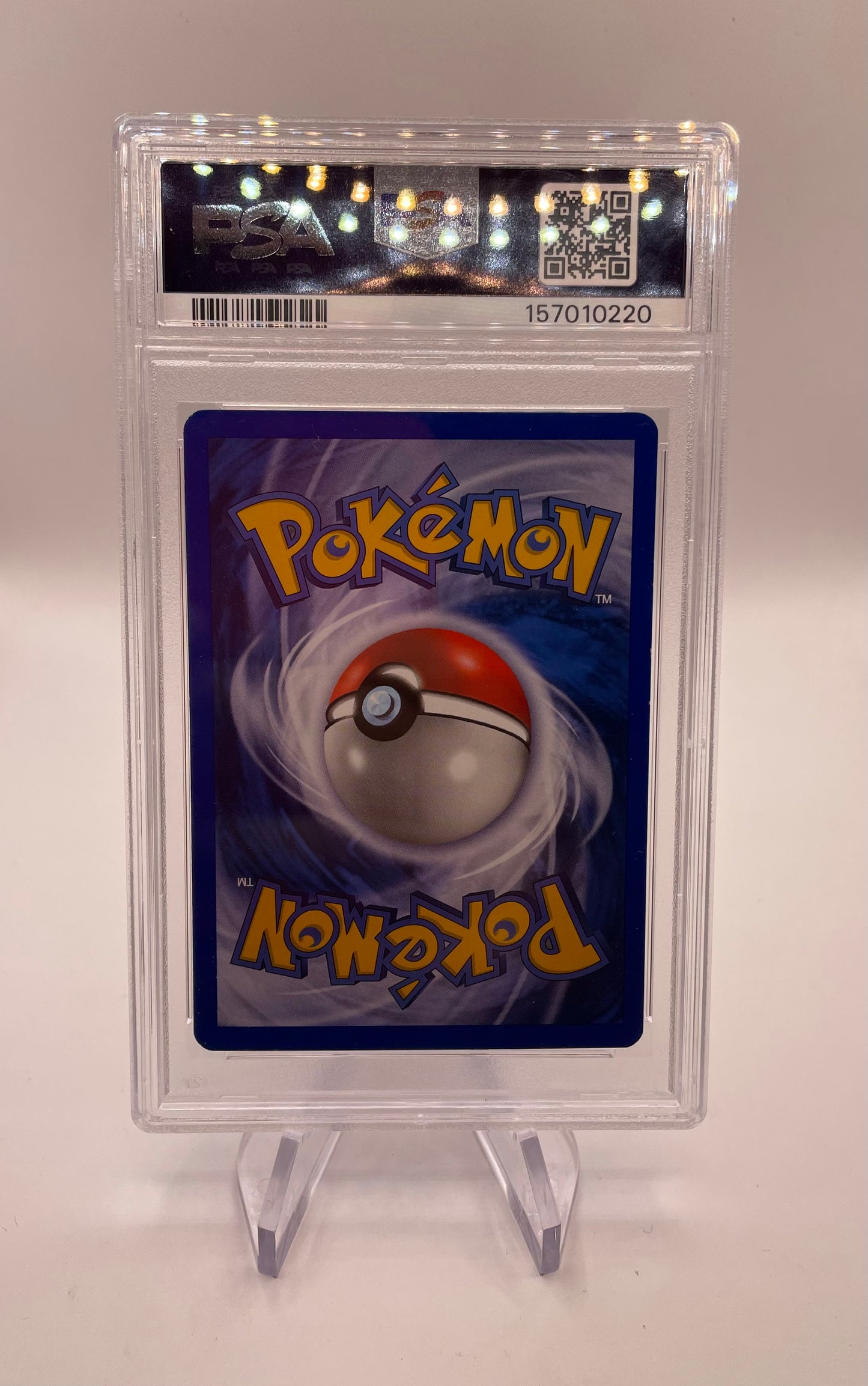 Pokemon Karte E-Series PSA 7 Holo Gengar 13/165 Deutsch