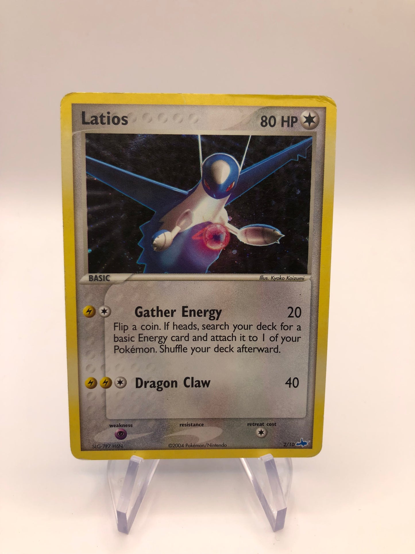 Pokemon Karte Holo Latios 2/10 Englisch