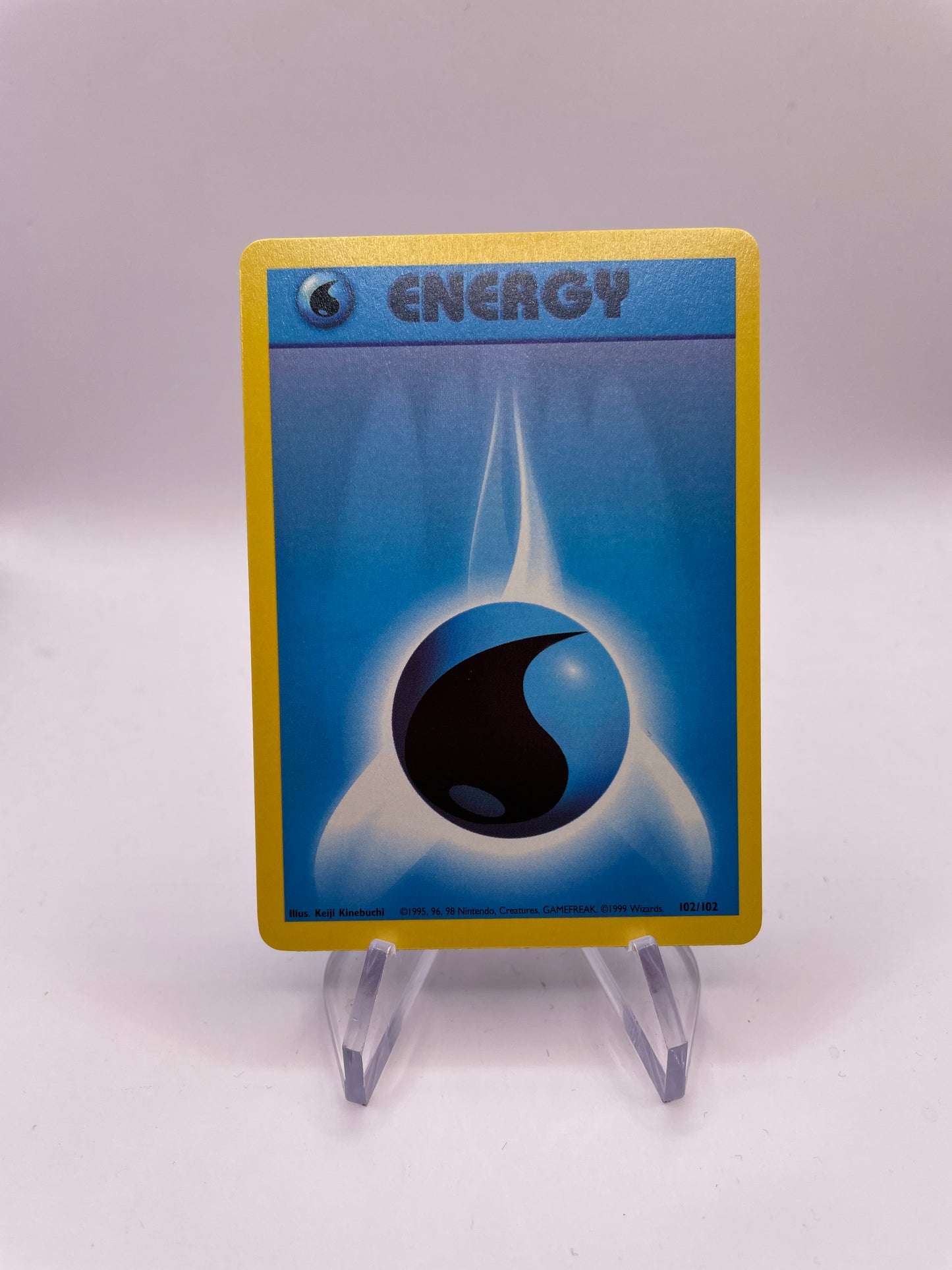 Pokemon Karte Base Set Energy 102/102 Englisch