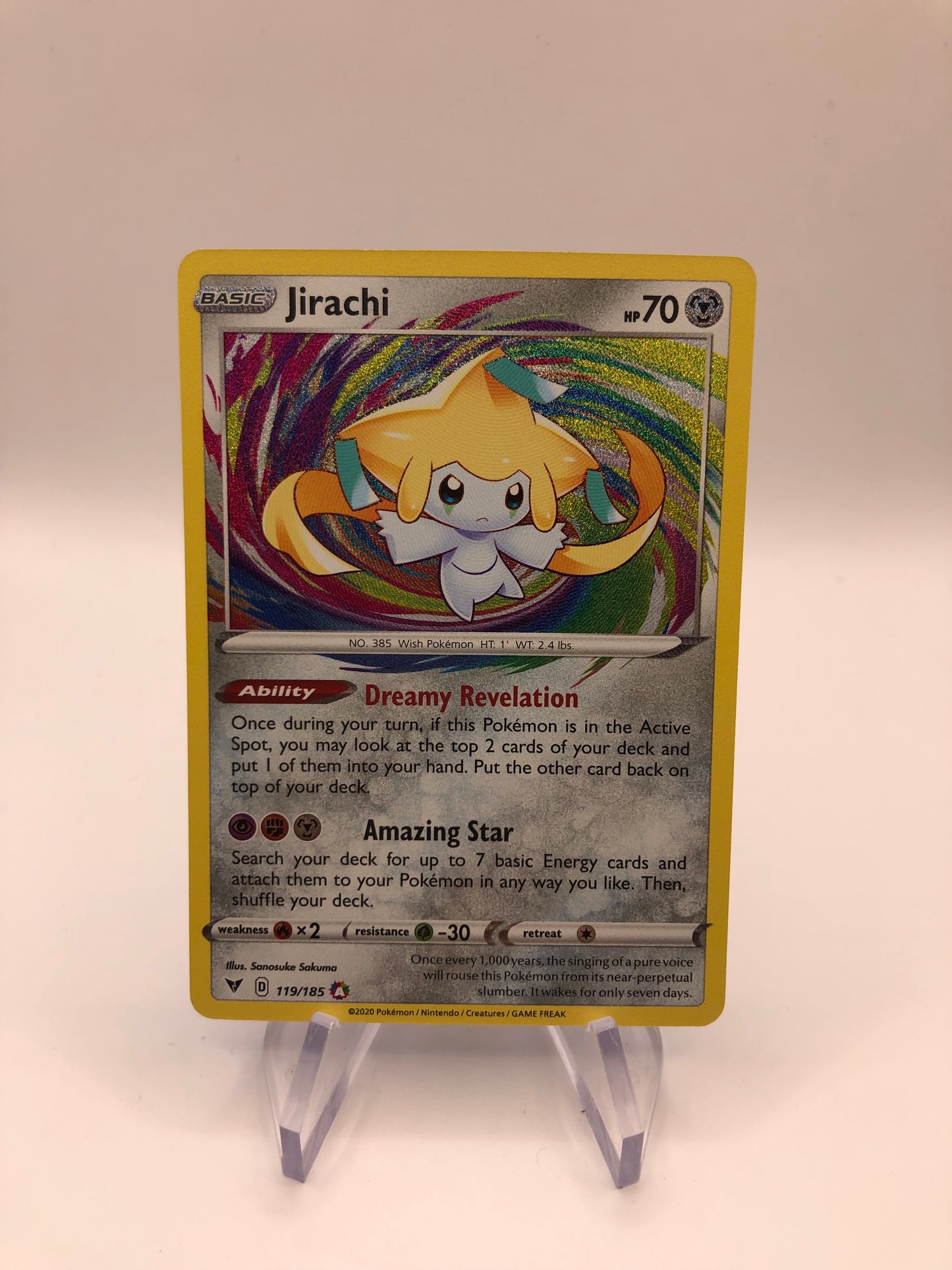 Pokemon Karte Jirachi 119/185 Englisch
