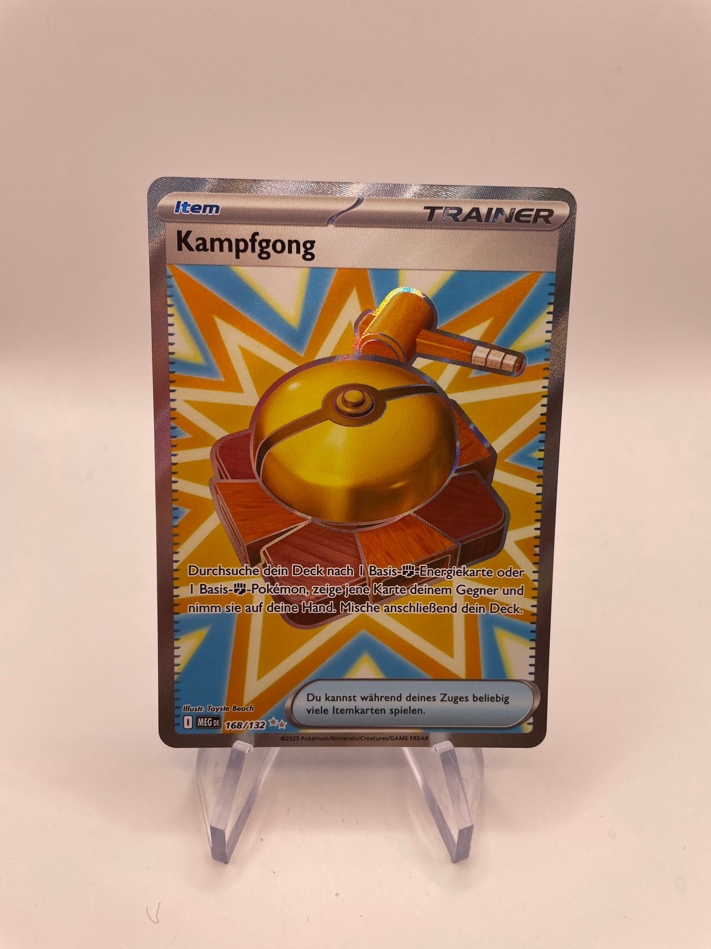 Pokémon Karte Trainer Kampfgong 168/132 Deutsch
