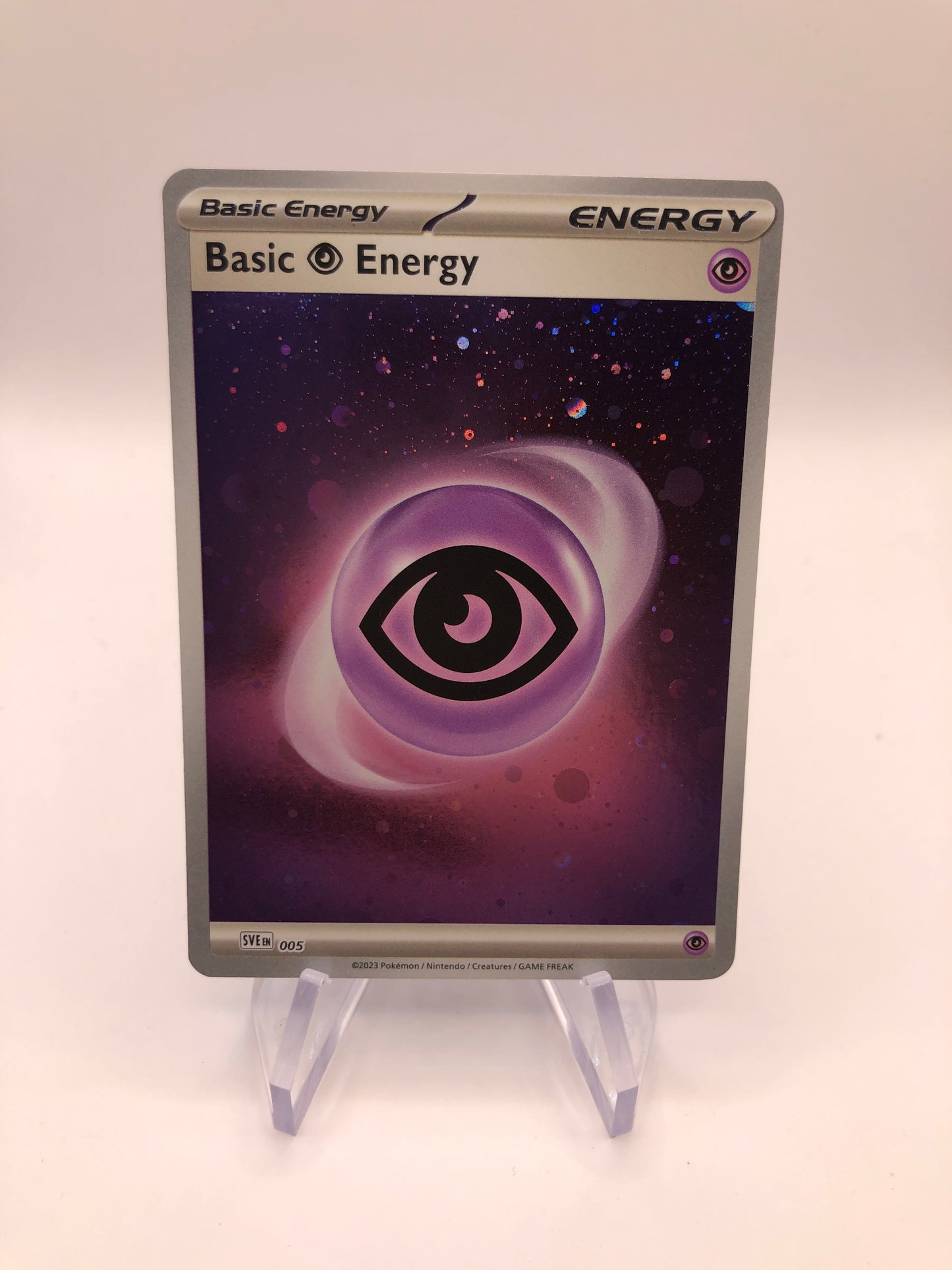 Pokemon Karte Basis-Psycho-Energie 005 Englisch