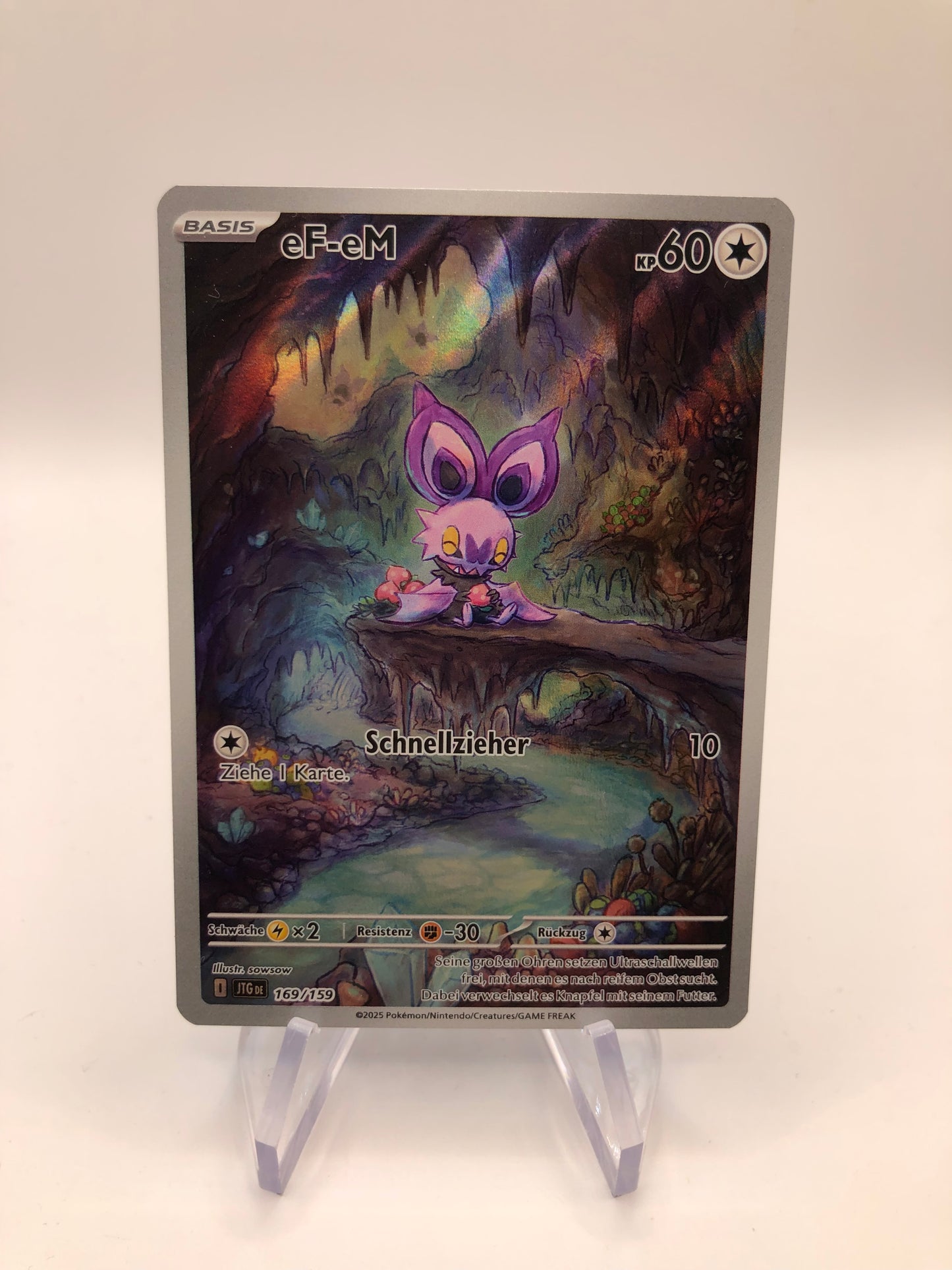 Pokemon Karte Art-Rare eF-eM 169/159 Deutsch