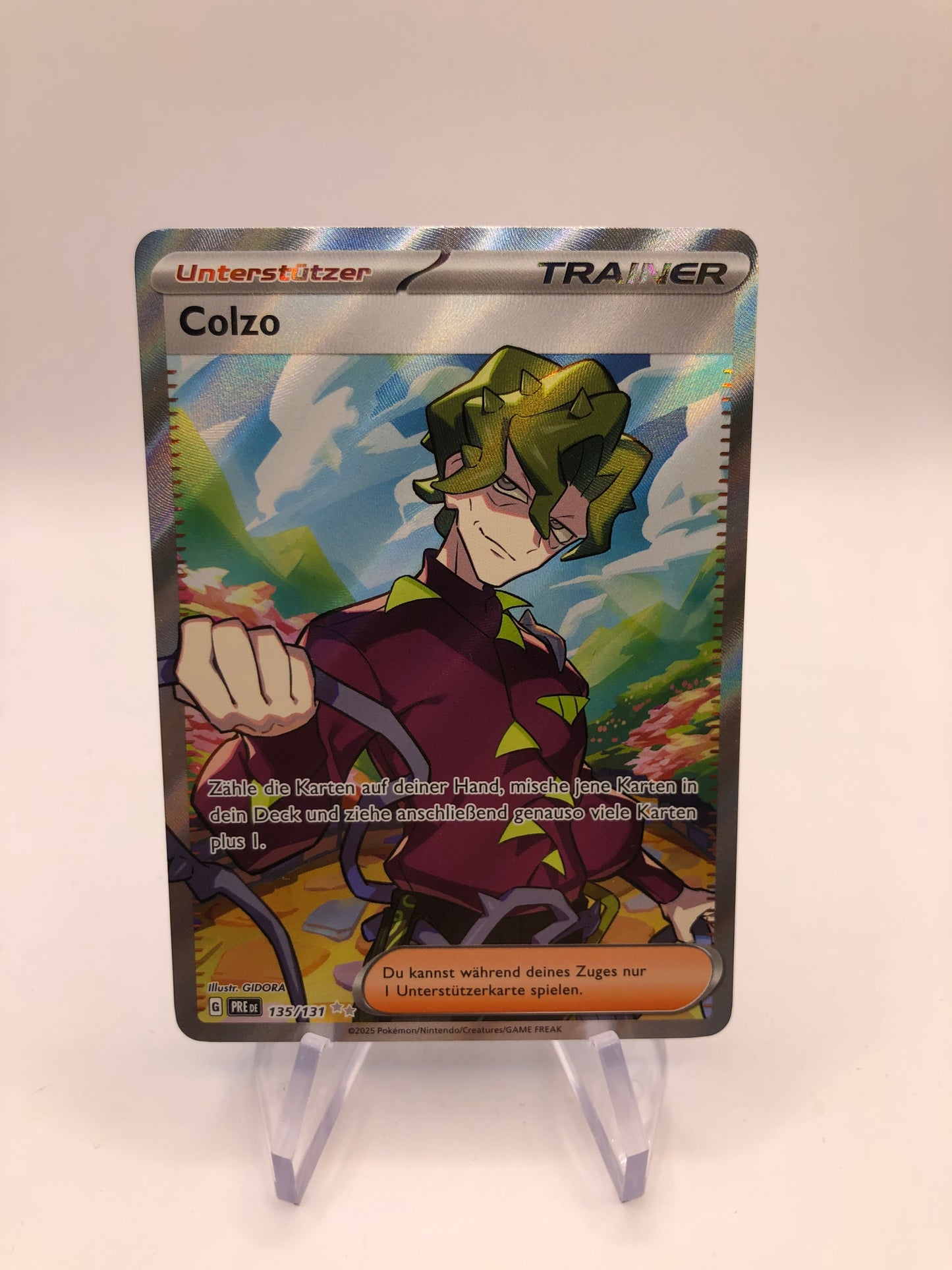 Pokemon Karte Trainer Colzo 135/131 Deutsch