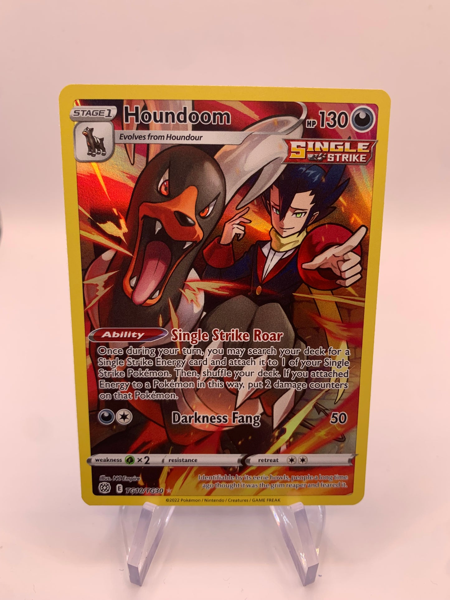 Pokemon Karte Art-Rare Hundemon TG10/TG30 Englisch