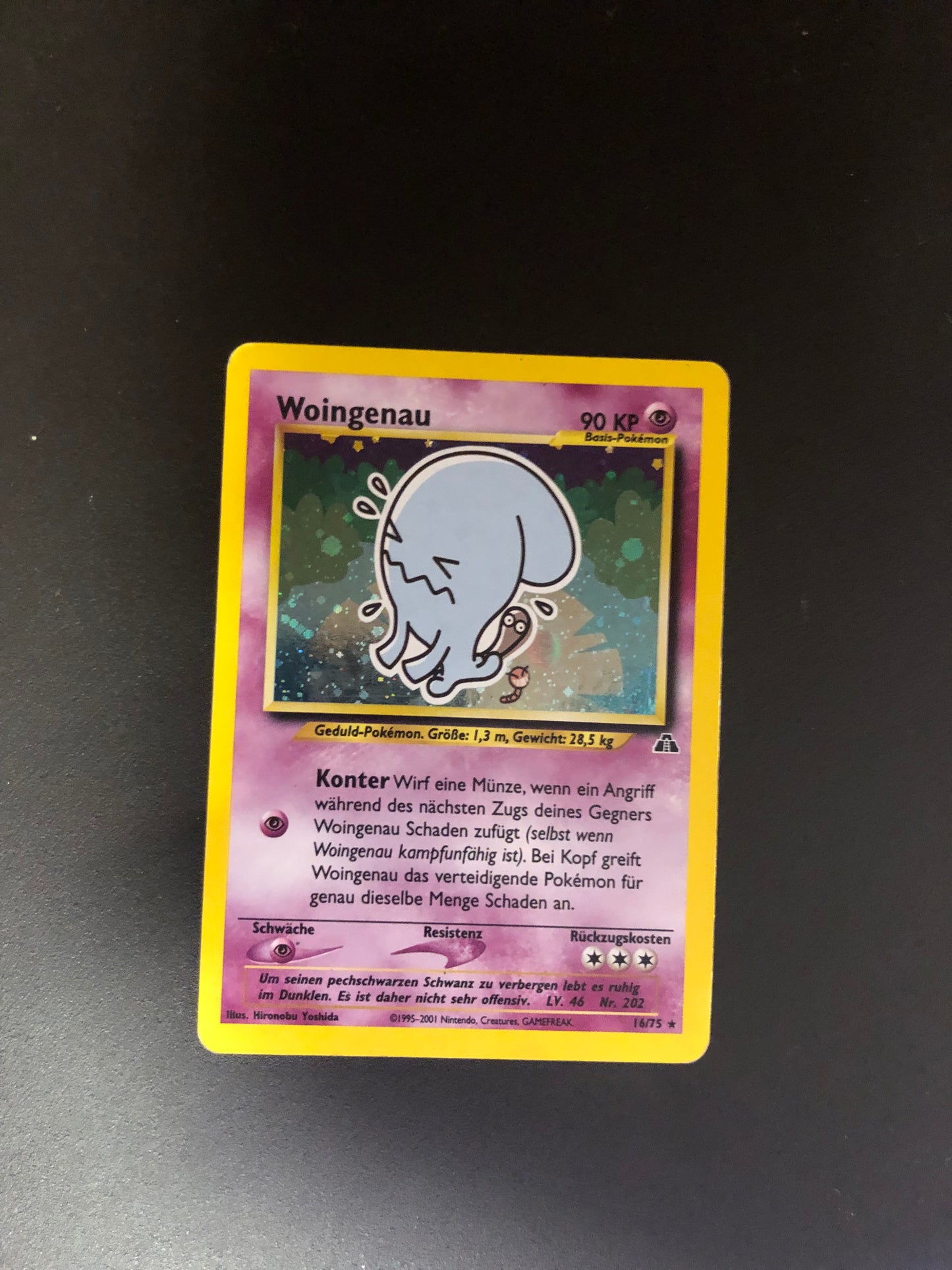 Pokemon Karten Holo Woingenau 16/75 Deutsch