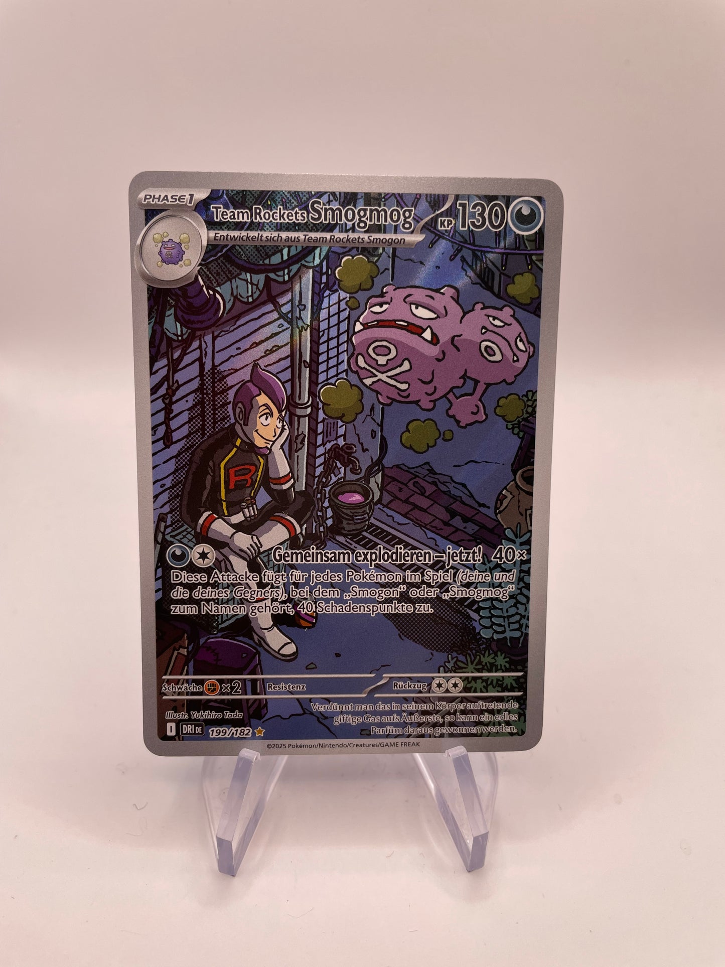 Pokemon Karte Art-Rare Smogmog 199/182 Deutsch
