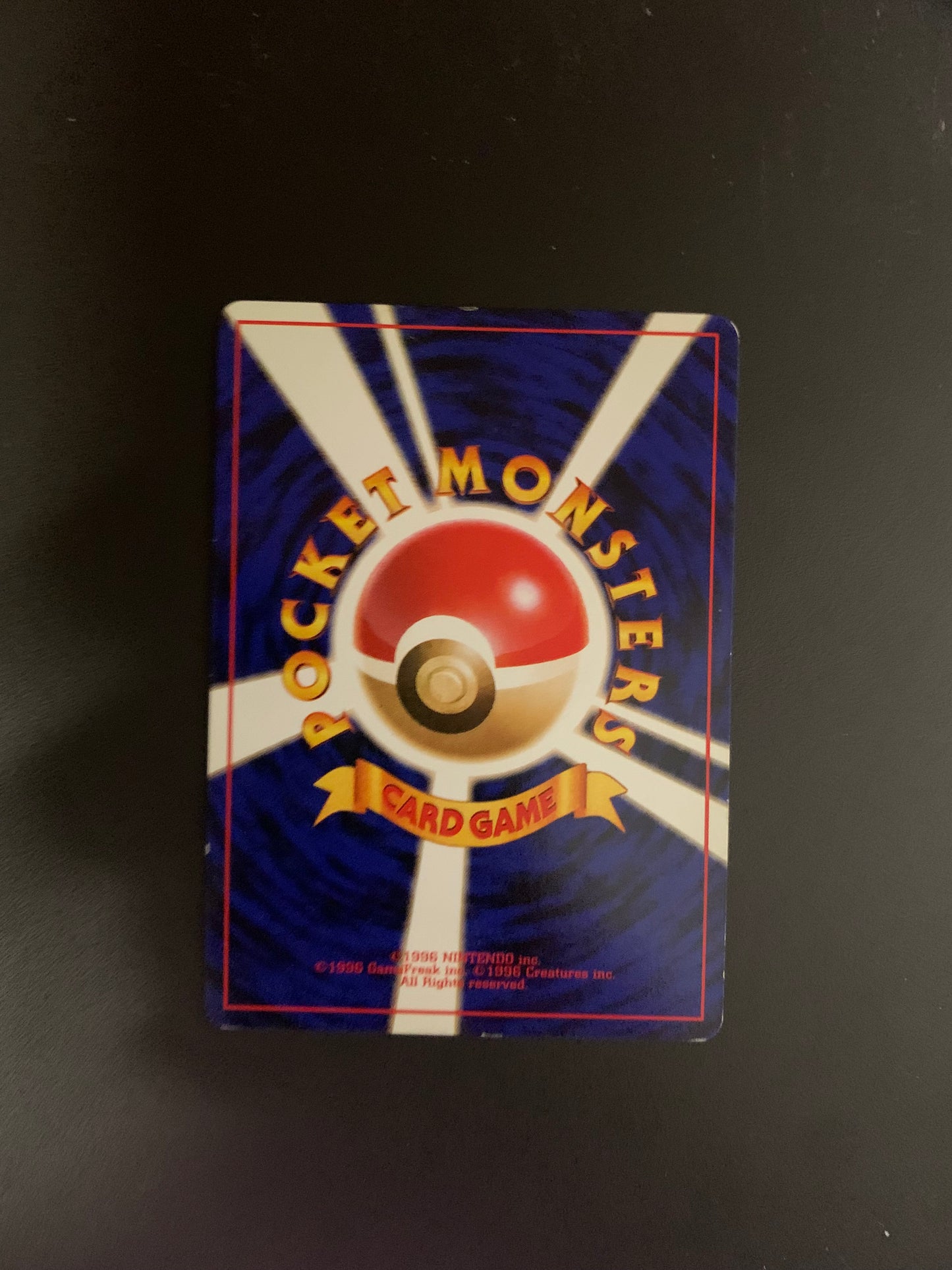 Pokemon Karte Holo Machomei No.68 Japanisch