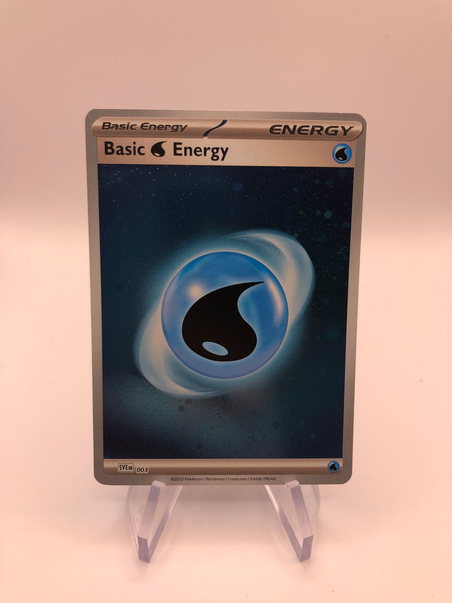 Pokemon Karte Basis-Wasser-Energie 003 Englisch