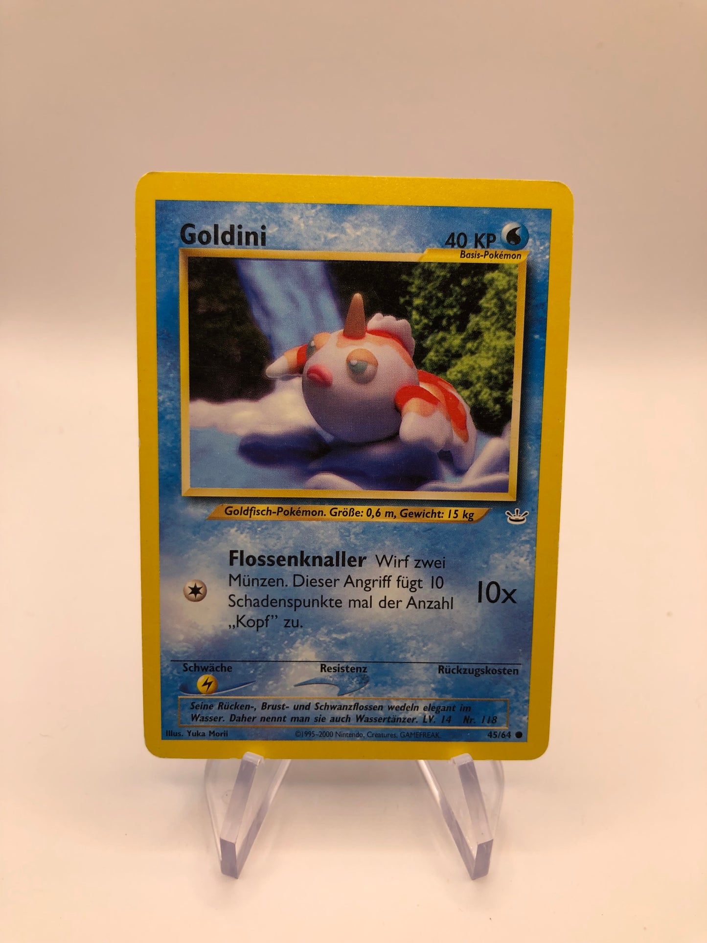 Pokemon Karte Neo Revolution Goldini 45/64 Deutsch
