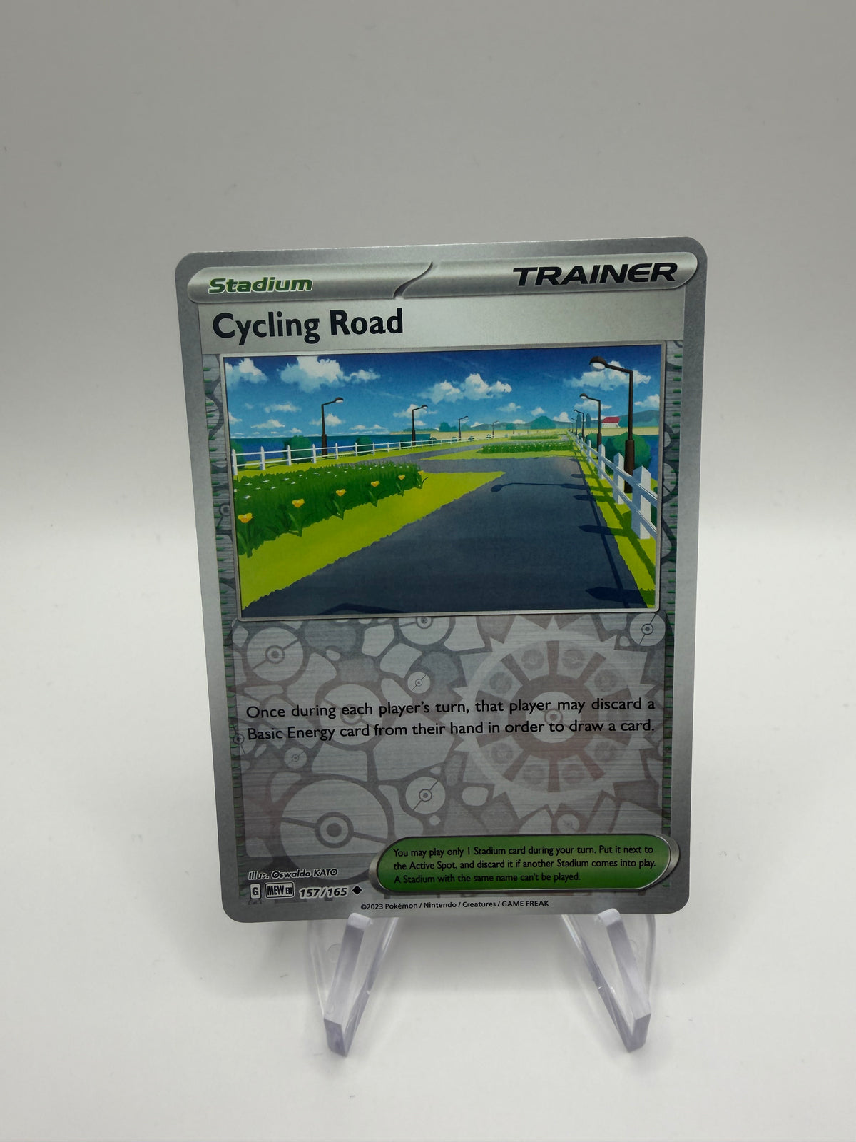 Pokemon Karte Reverse 151 Cycling Road 157/165 Englisch