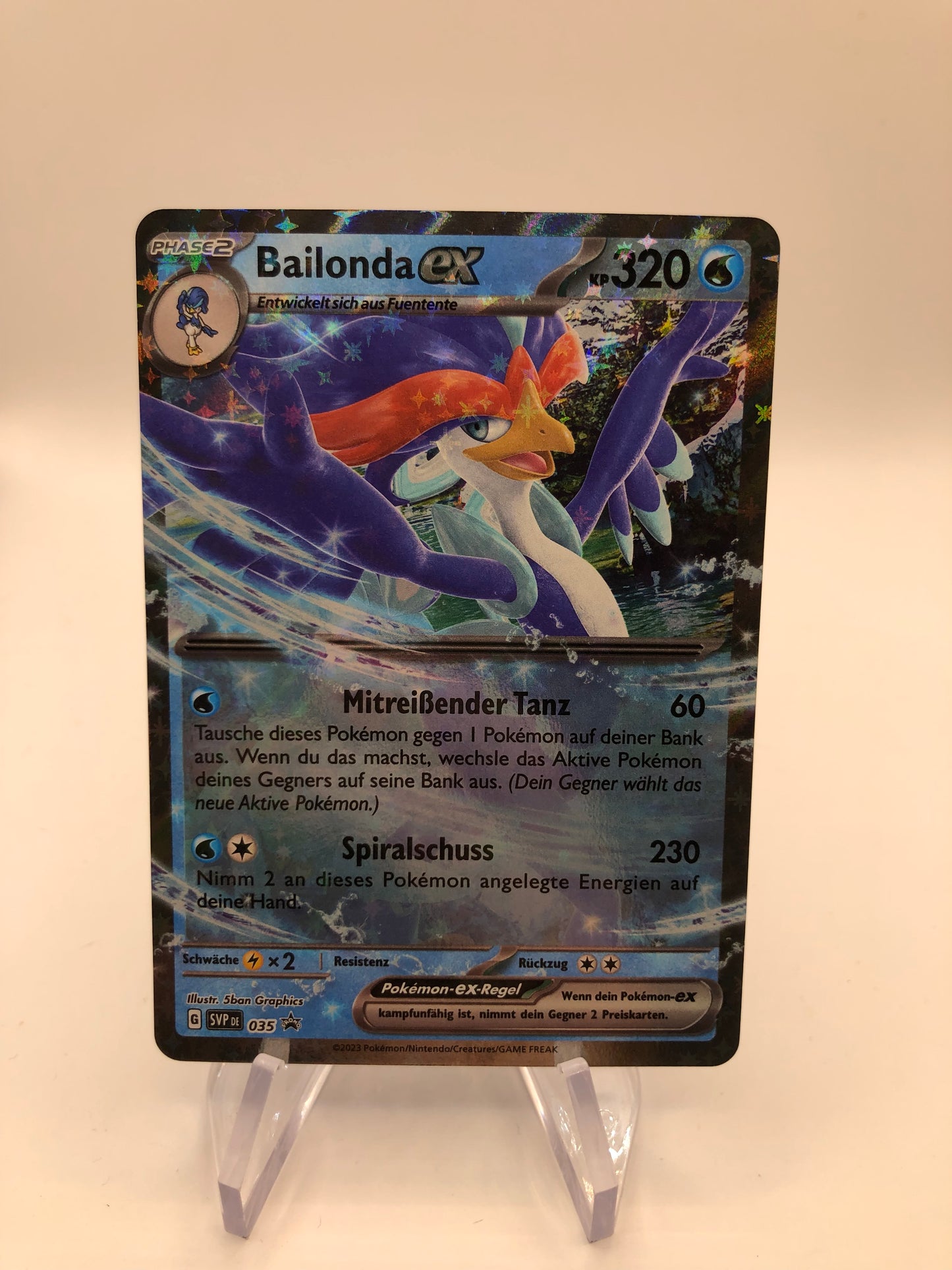 Pokemon Karte Ex Promo Bailonda 35 Deutsch
