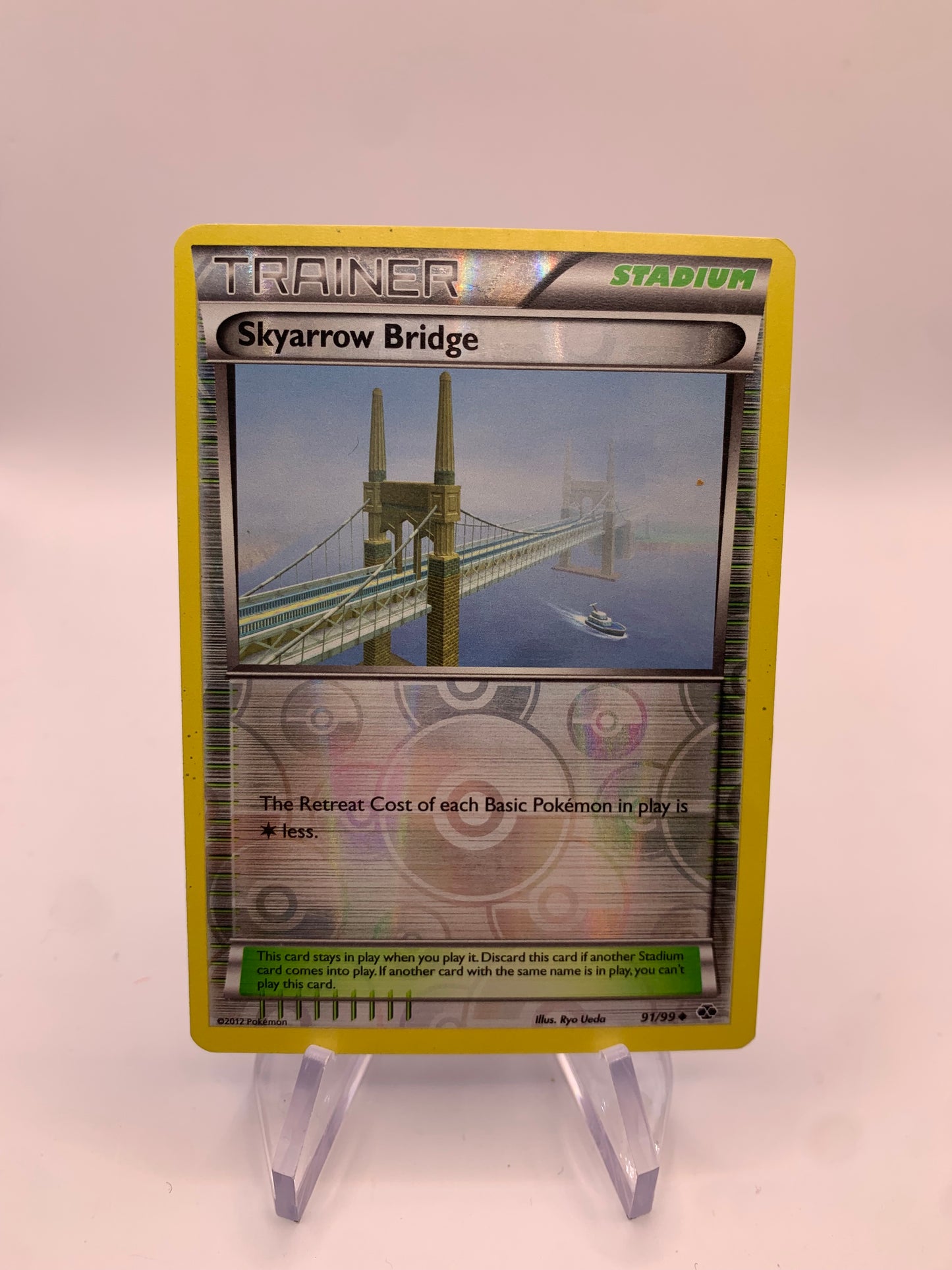 Pokemon Karte Revers Traiber Skyarrow Bridge 91/99 Deutsch