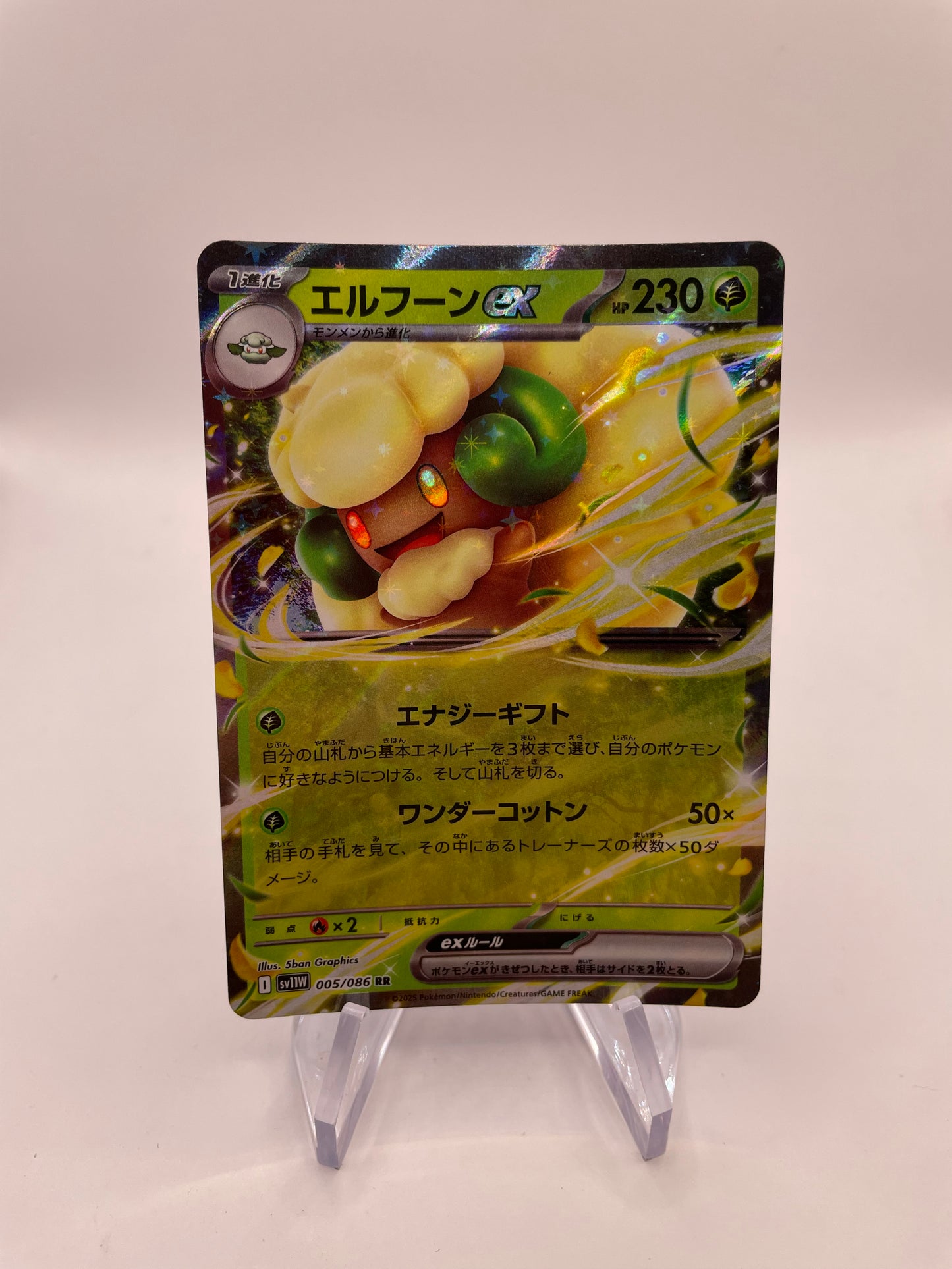 Pokemon Karte Ex Whimsicott 5/86 Japanisch