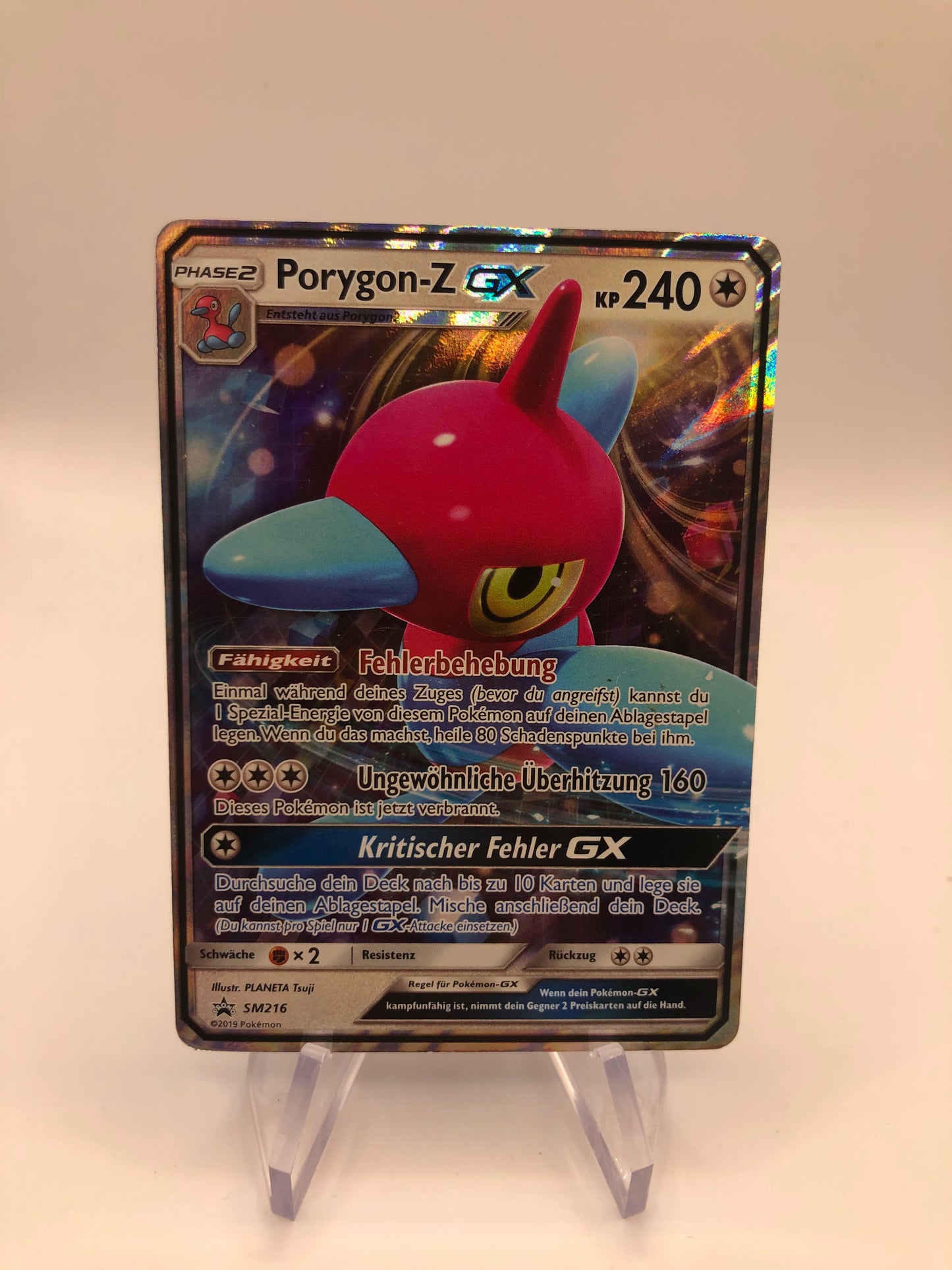 Pokemon Karte Promo GX Porygon-Z SM216 Deutsch