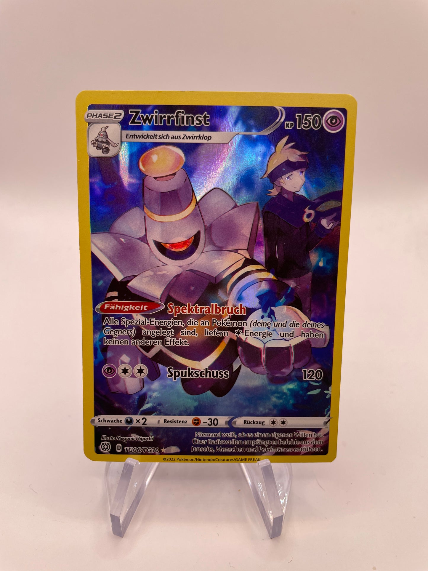Pokemon Karte Art-Rare Zwirrfinst TG06/TG30 Deutsch