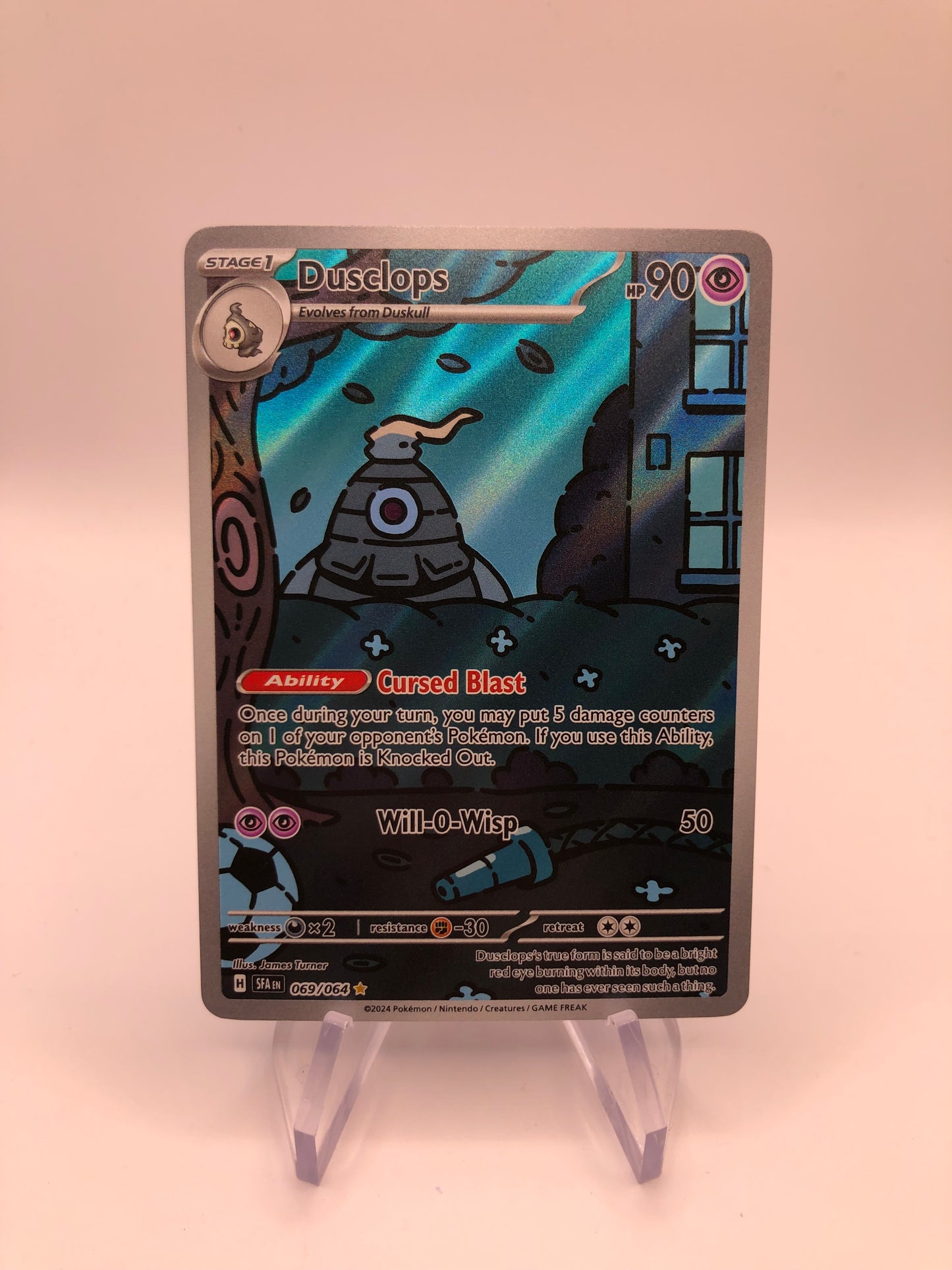 Pokemon Karte Art-Rare Zwirrklop 69/64 Englisch