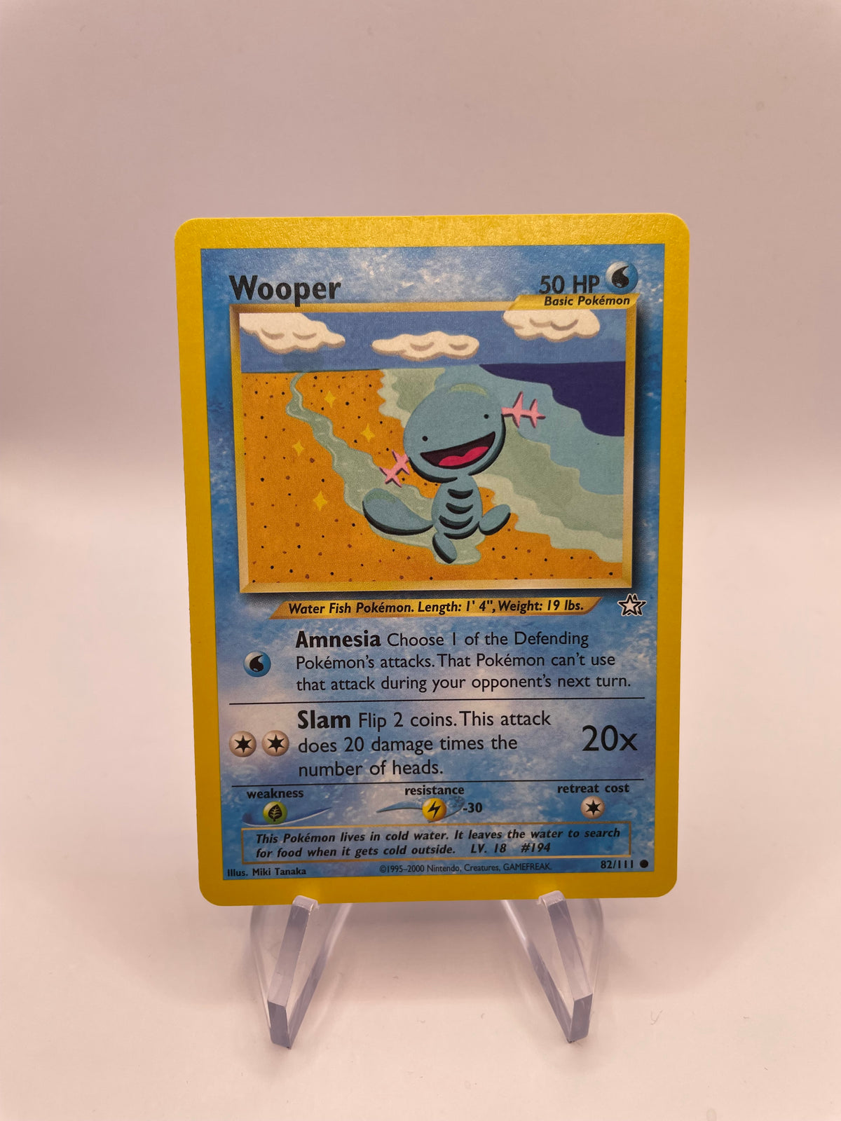 Pokemon Karte Felino Neo Genesis 82/111 Englisch