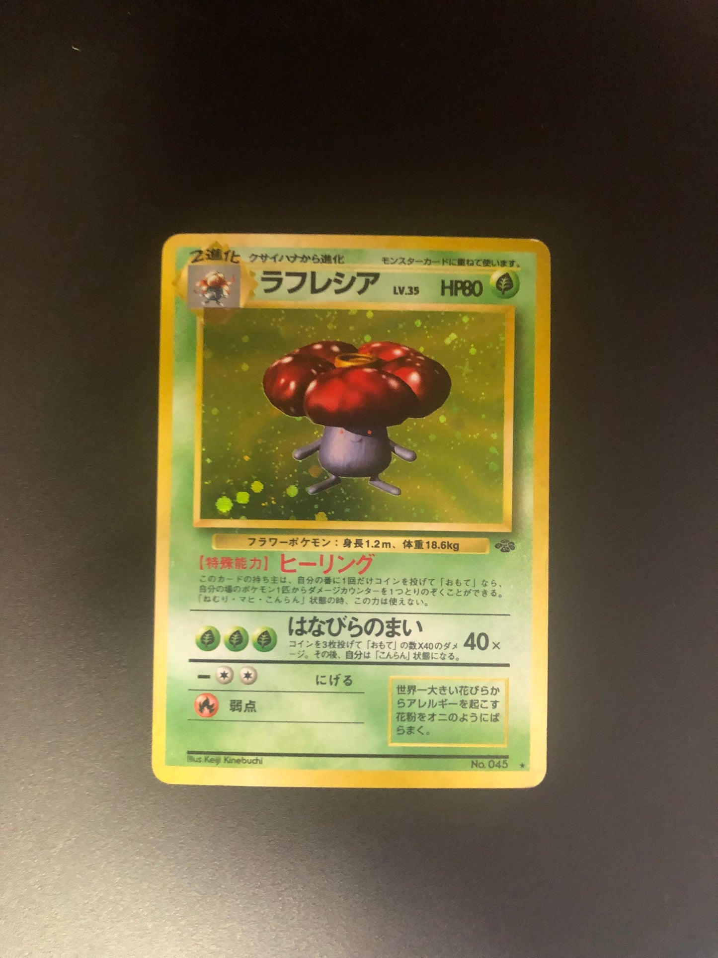 Pokemon Karte Holo Giflor No.45 Japanisch