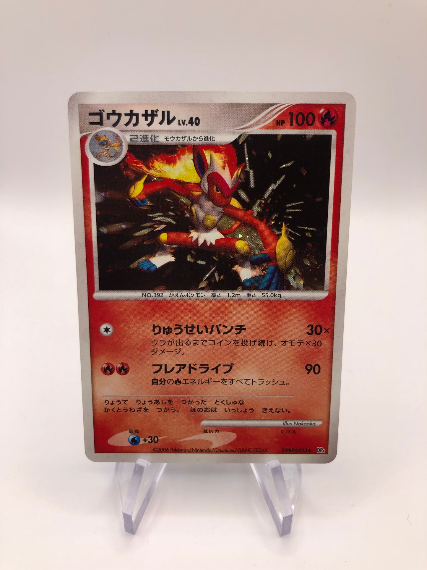 Pokemon Karte Holo Panferno DPBP#453 Japanisch