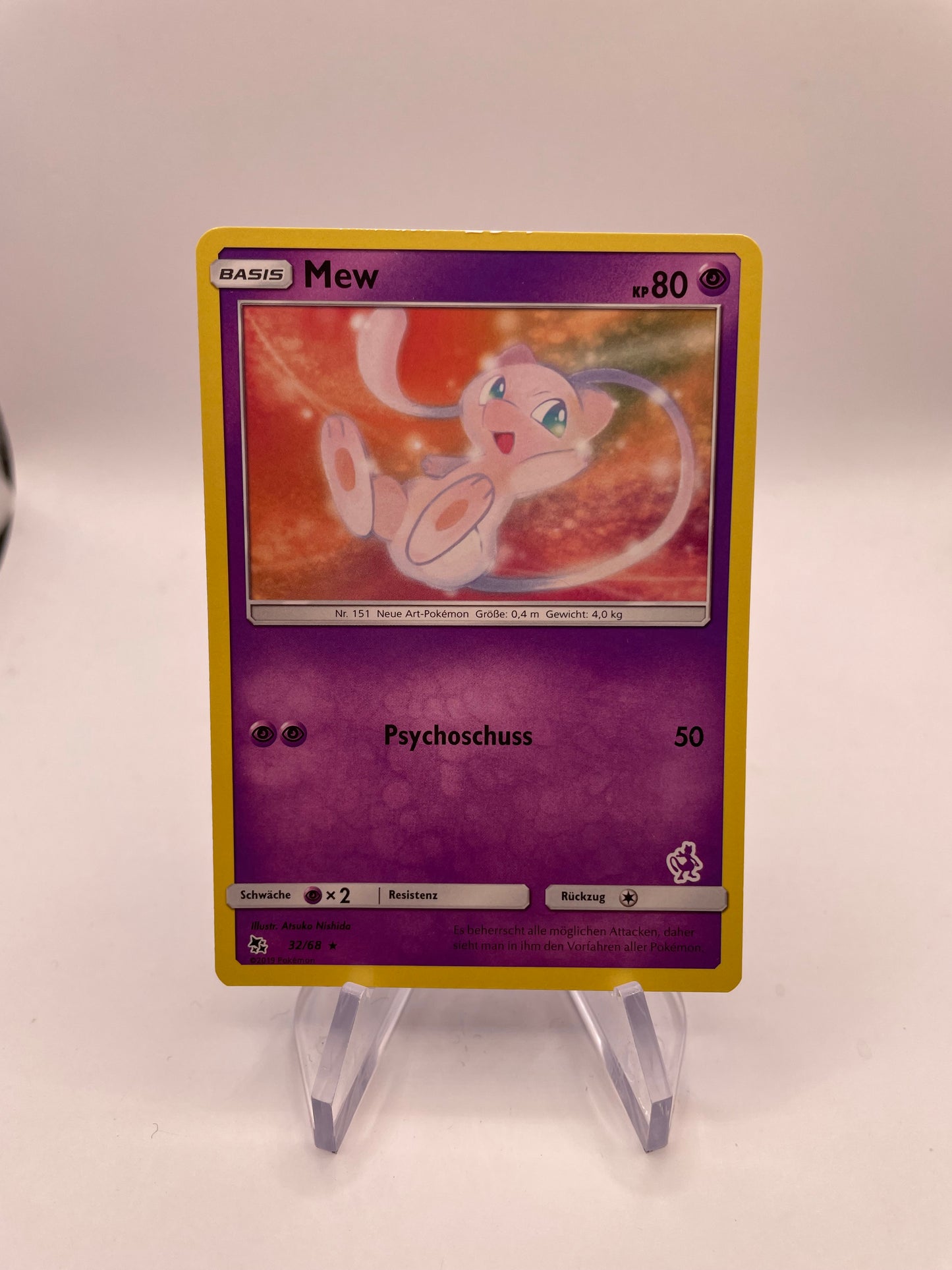 Pokémon Karte Mew 32/68 Deutsch