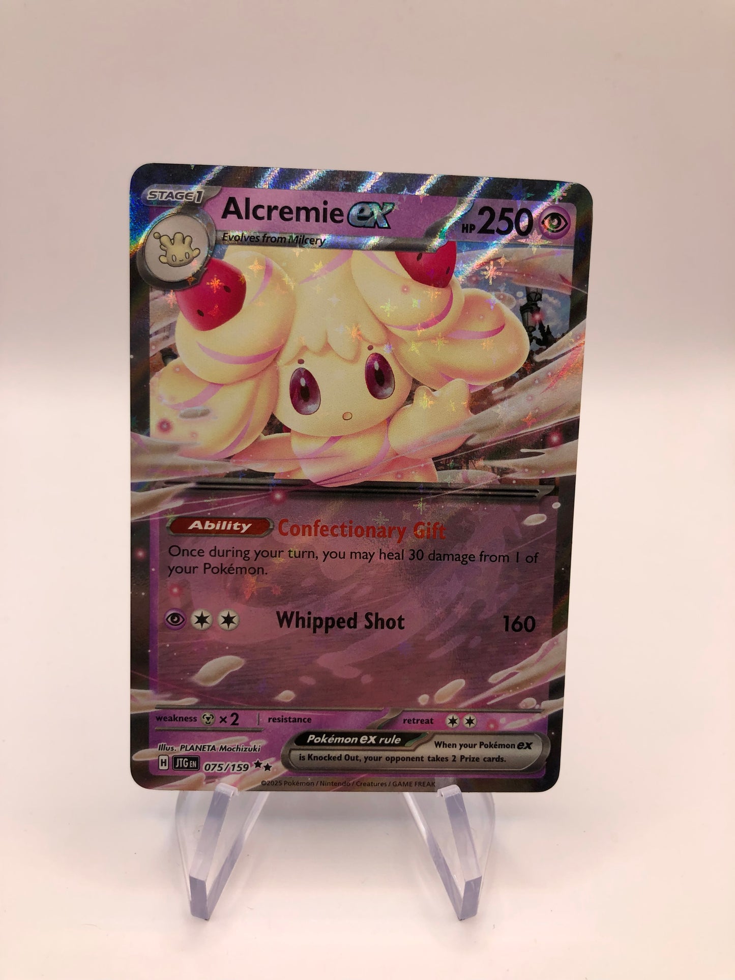 Pokemon Karte Ex Alcremie 75/159 Englisch