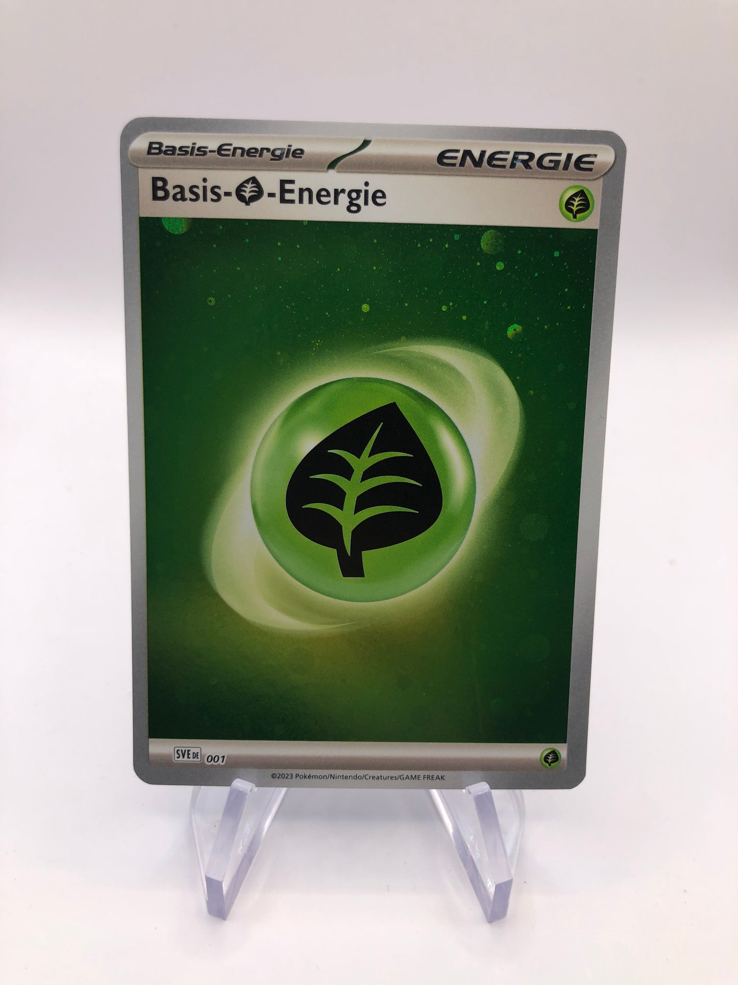 Pokemon Karte Basis-Pflanzen-Energie 001 Deutsch