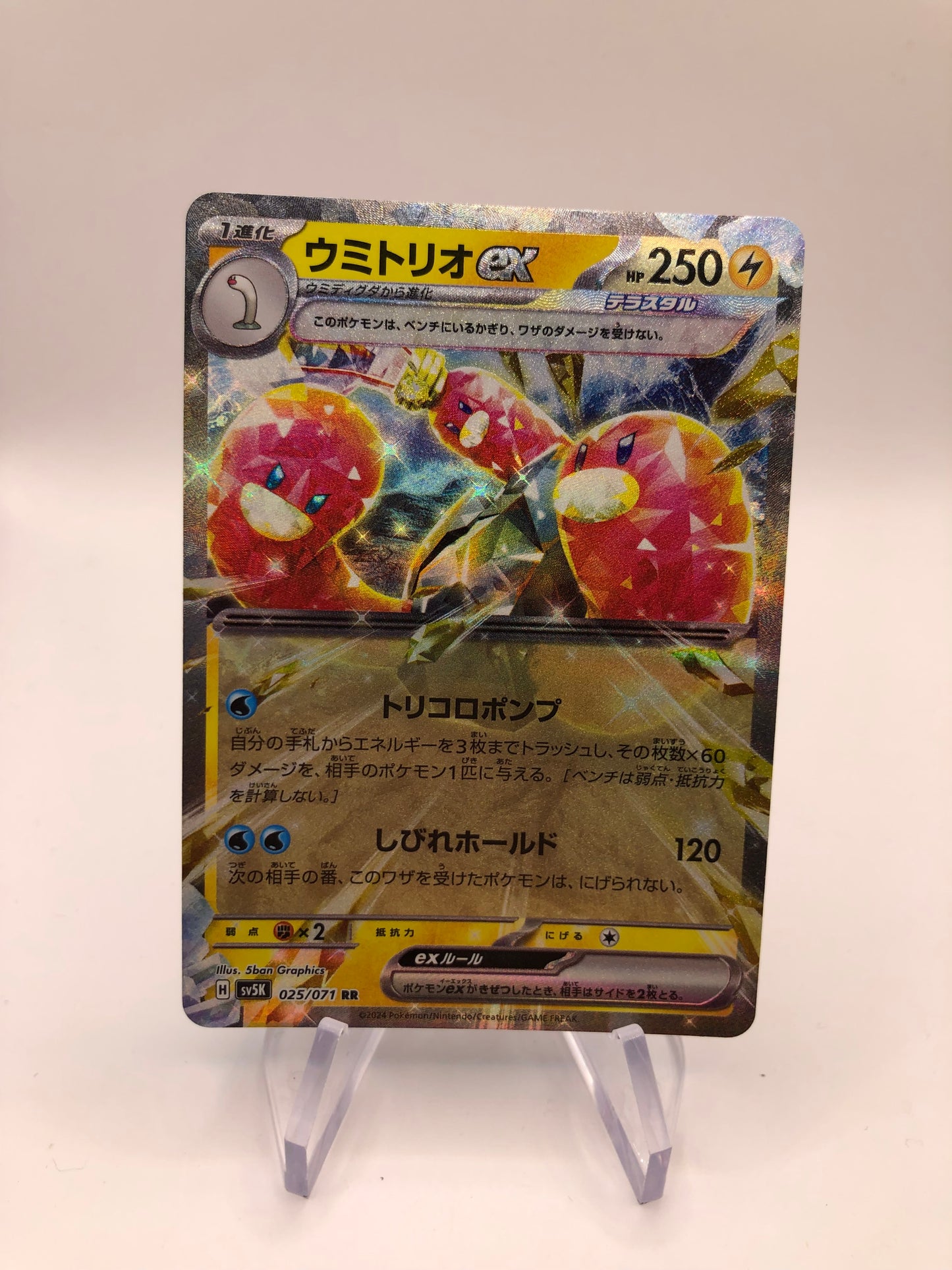 Pokemon Karte Ex Schlingdri 25/71 Japanisch