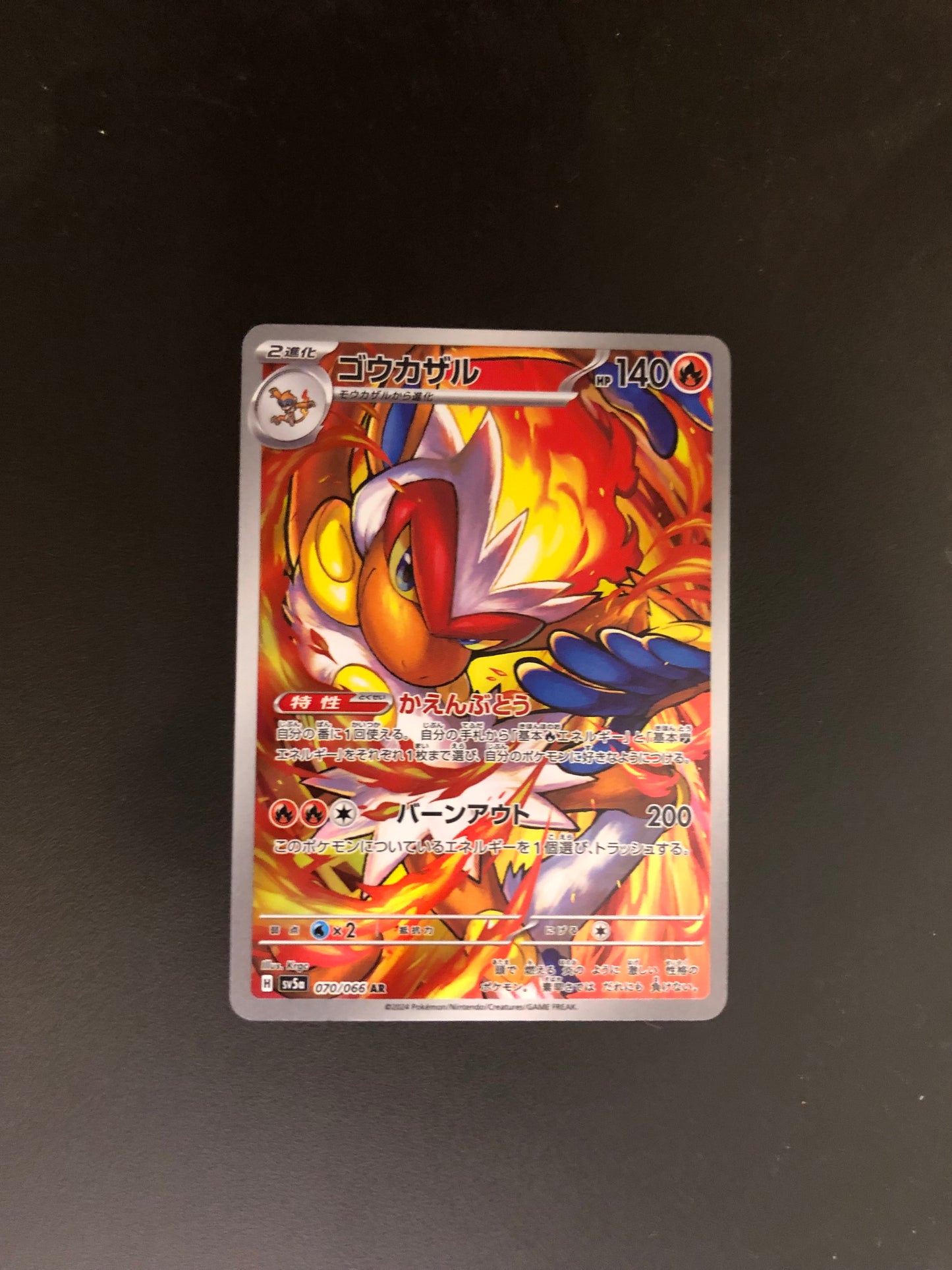 Pokemon Karte Art-Rare Panferno 70/66 Japanisch