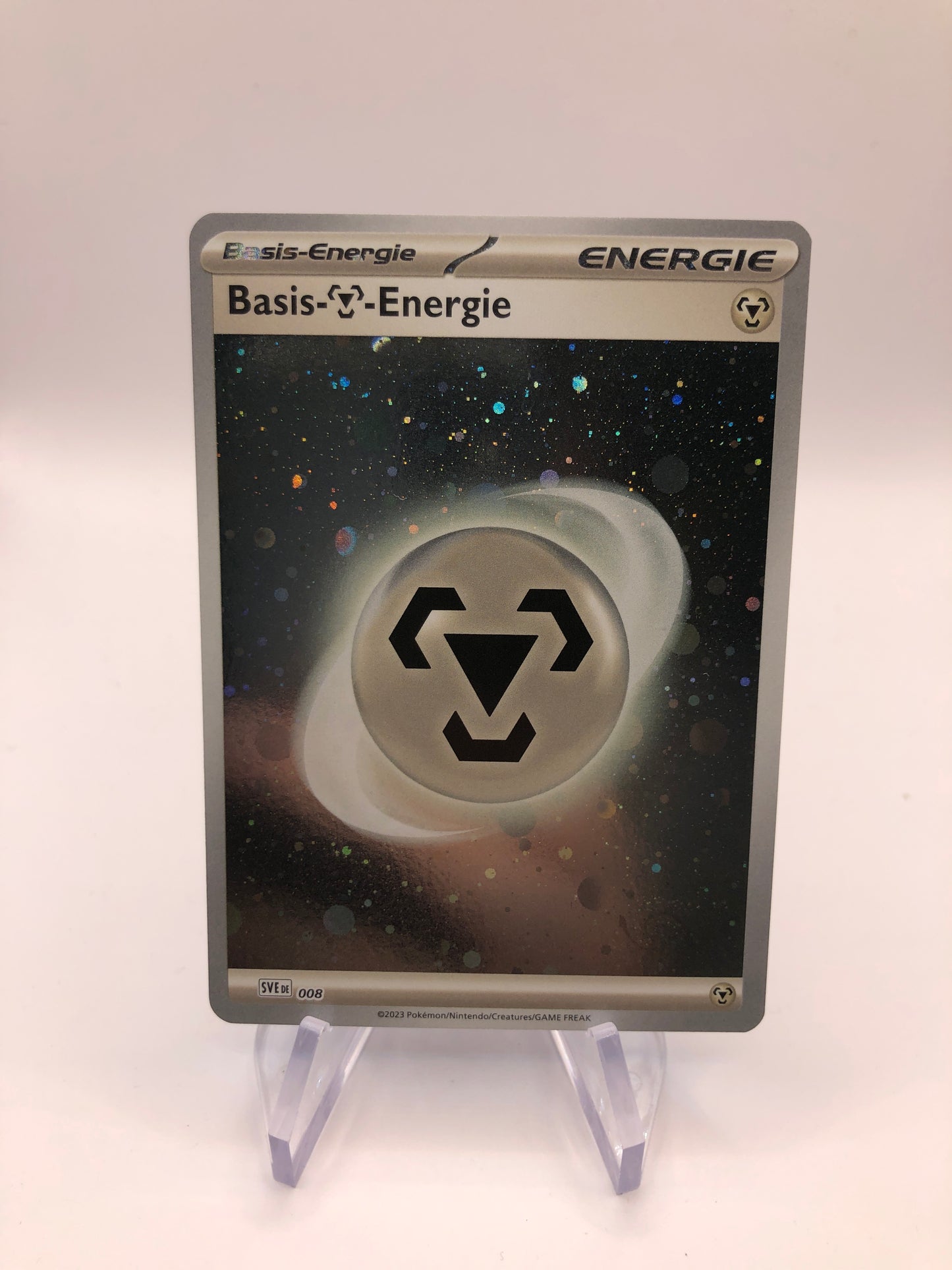 Pokemon Karte Basis-Metall-Energie 008 Deutsch