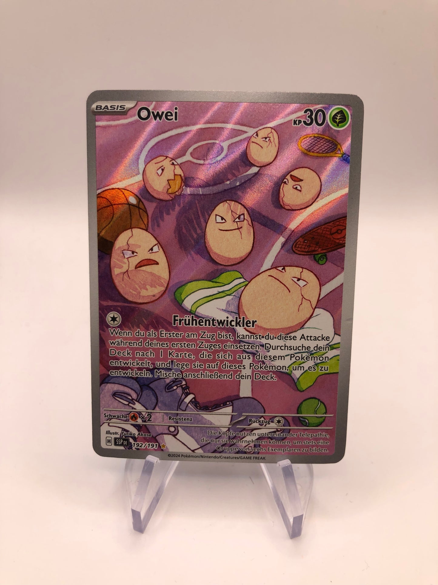 Pokemon Karte Art-Rare Owei 192/191 Deutsch