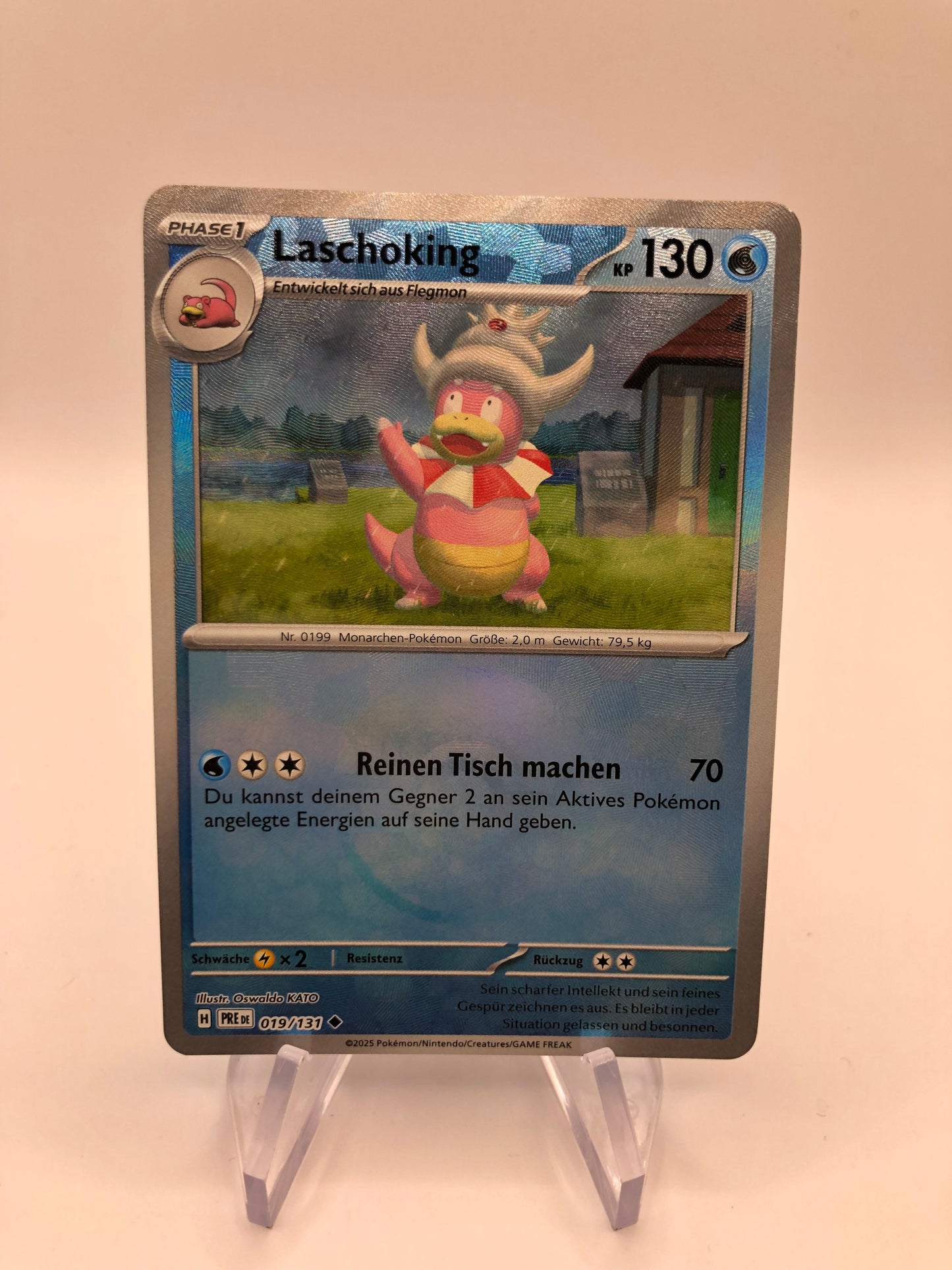 Pokemon Karte Revers laschoking 19/131 Deutsch