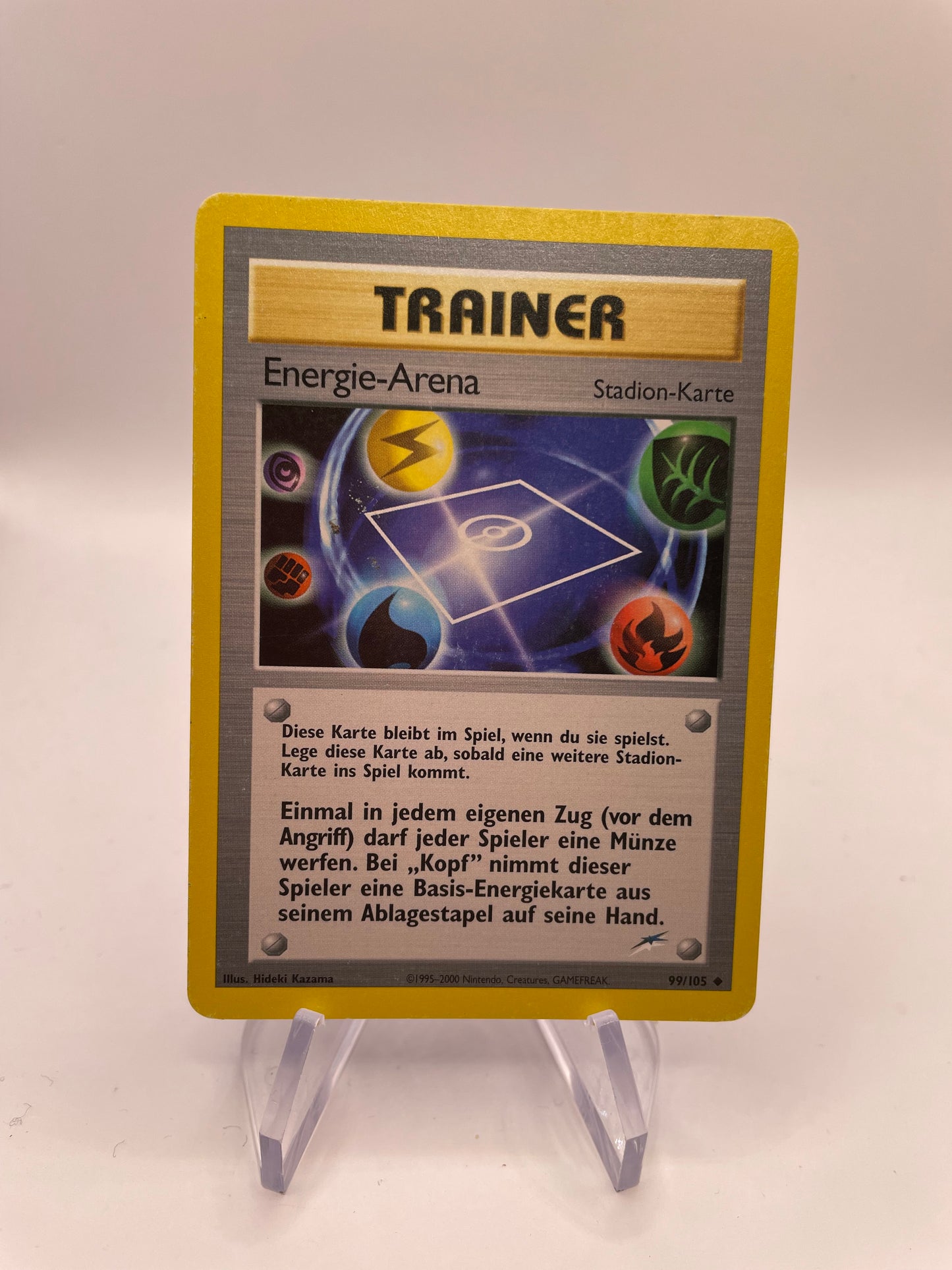 Pokemon Karte Neo Destiny Trainer Energie-Arena 99/105 Deutsch