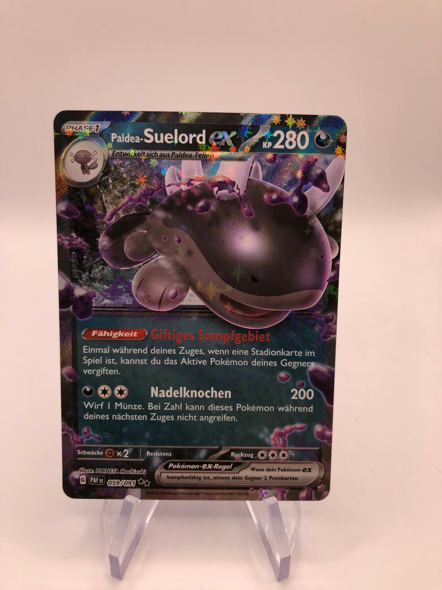 Pokemon Karte Ex Suelord 59/91 Deutsch