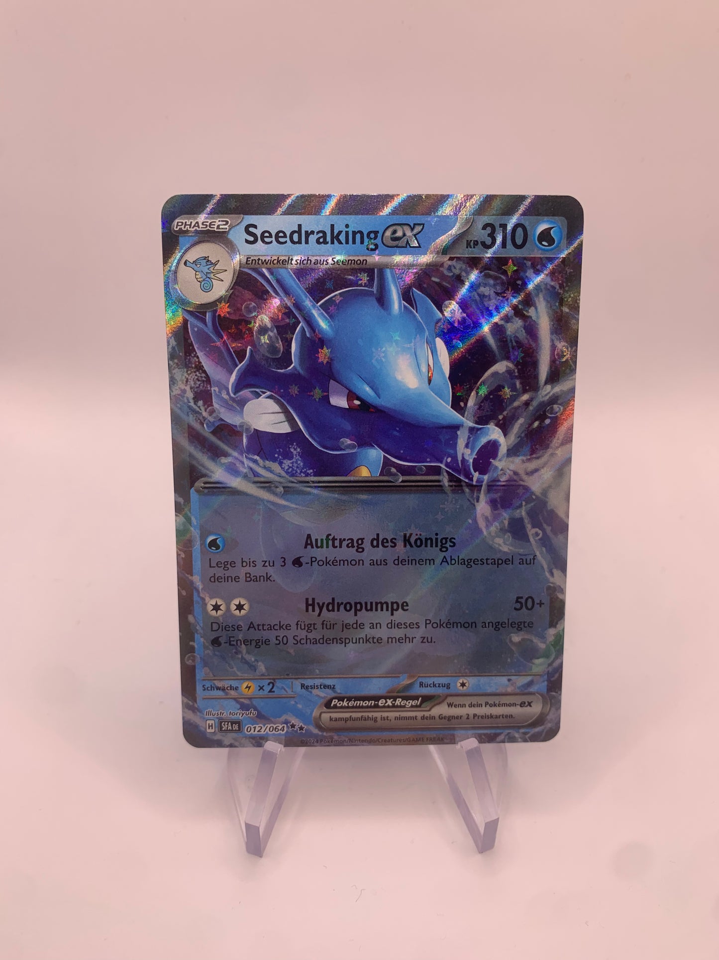 Pokemon Karte Ex Seedraking 12/64 Deutsch