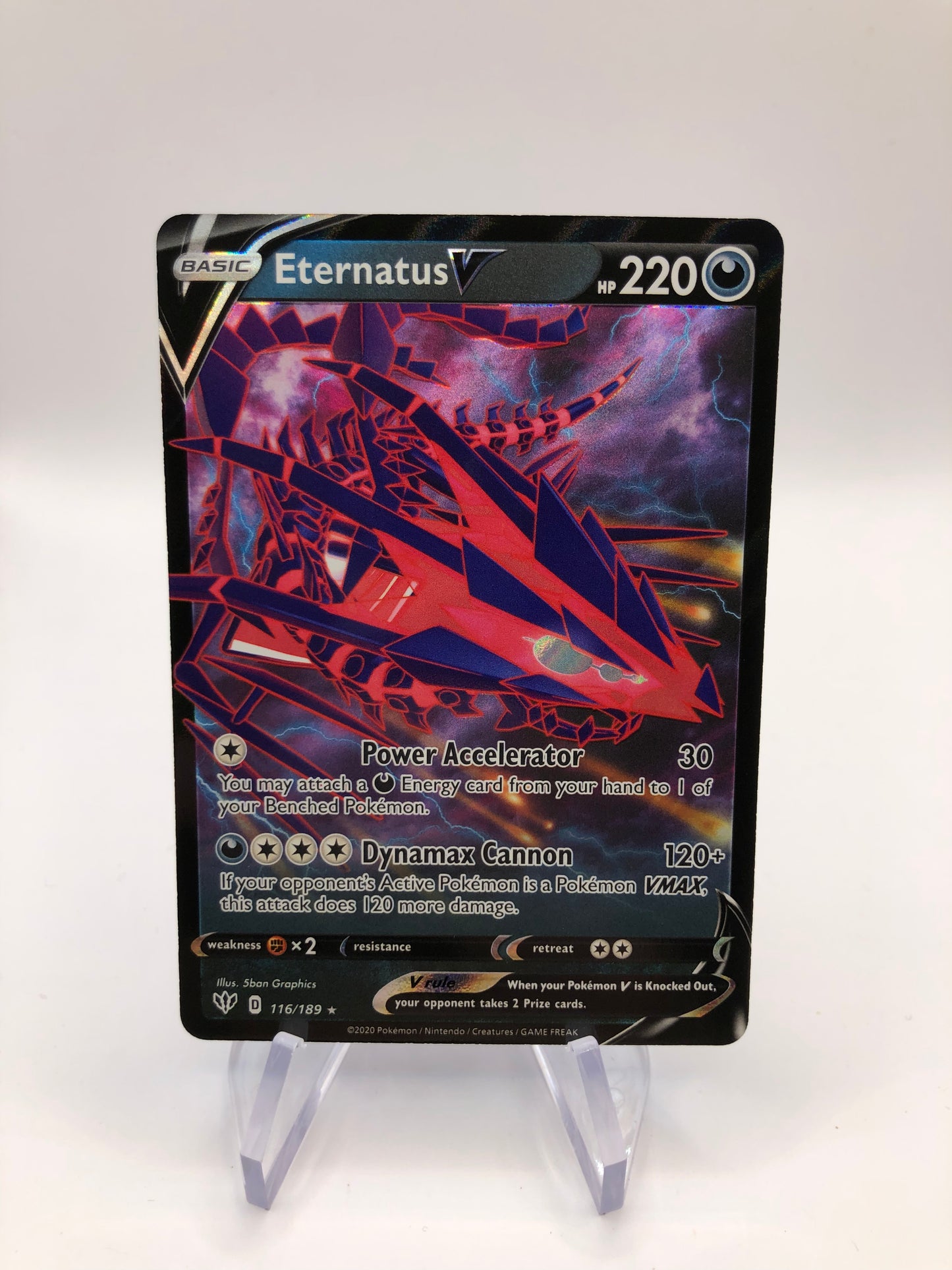 Pokemon Karte V Endynalos 116/189 Englisch