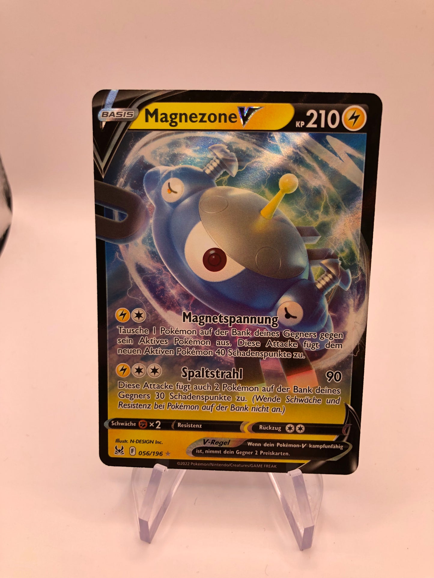 Pokemon Karte V Magnezone 56/196 Deutsch